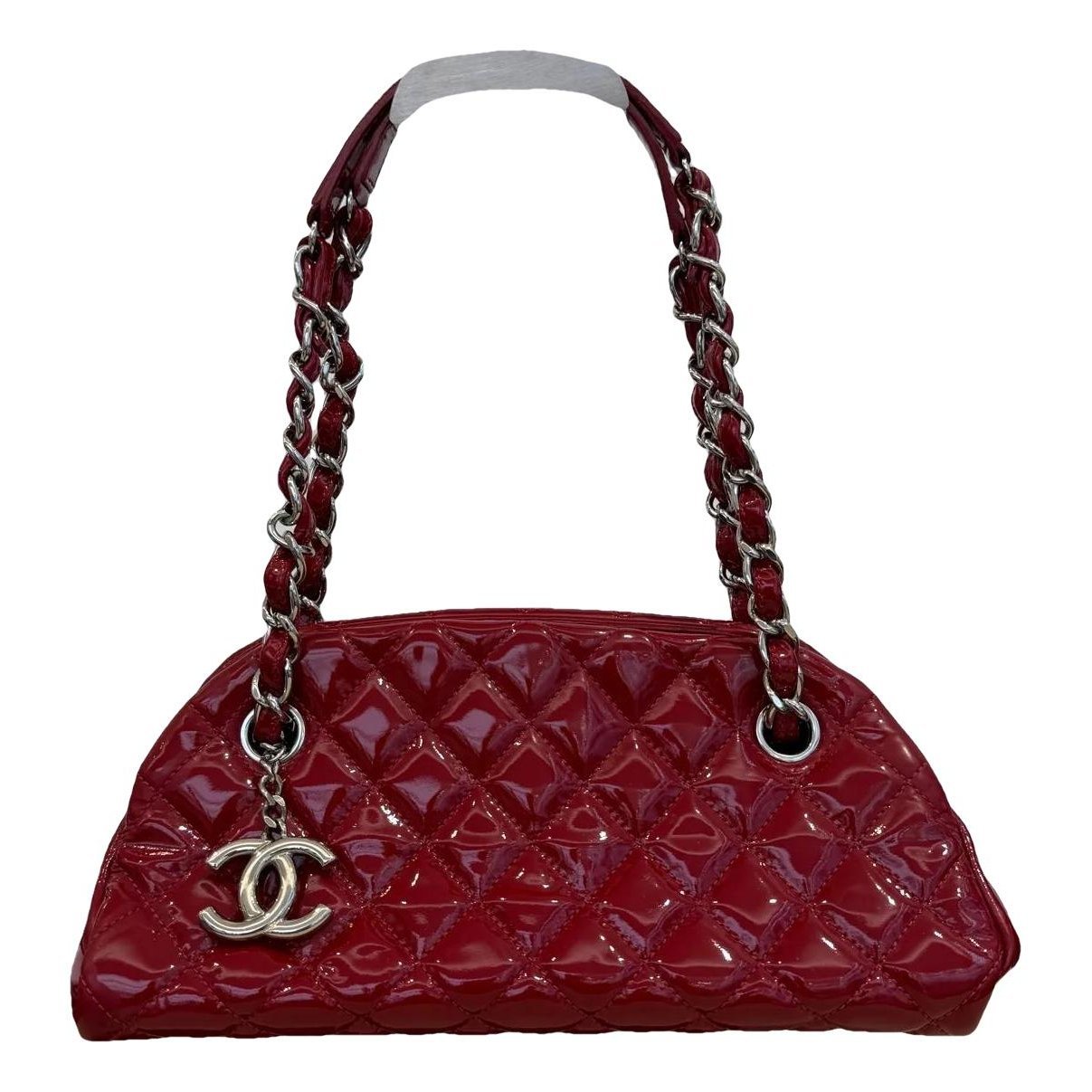 Patent leather mini bag