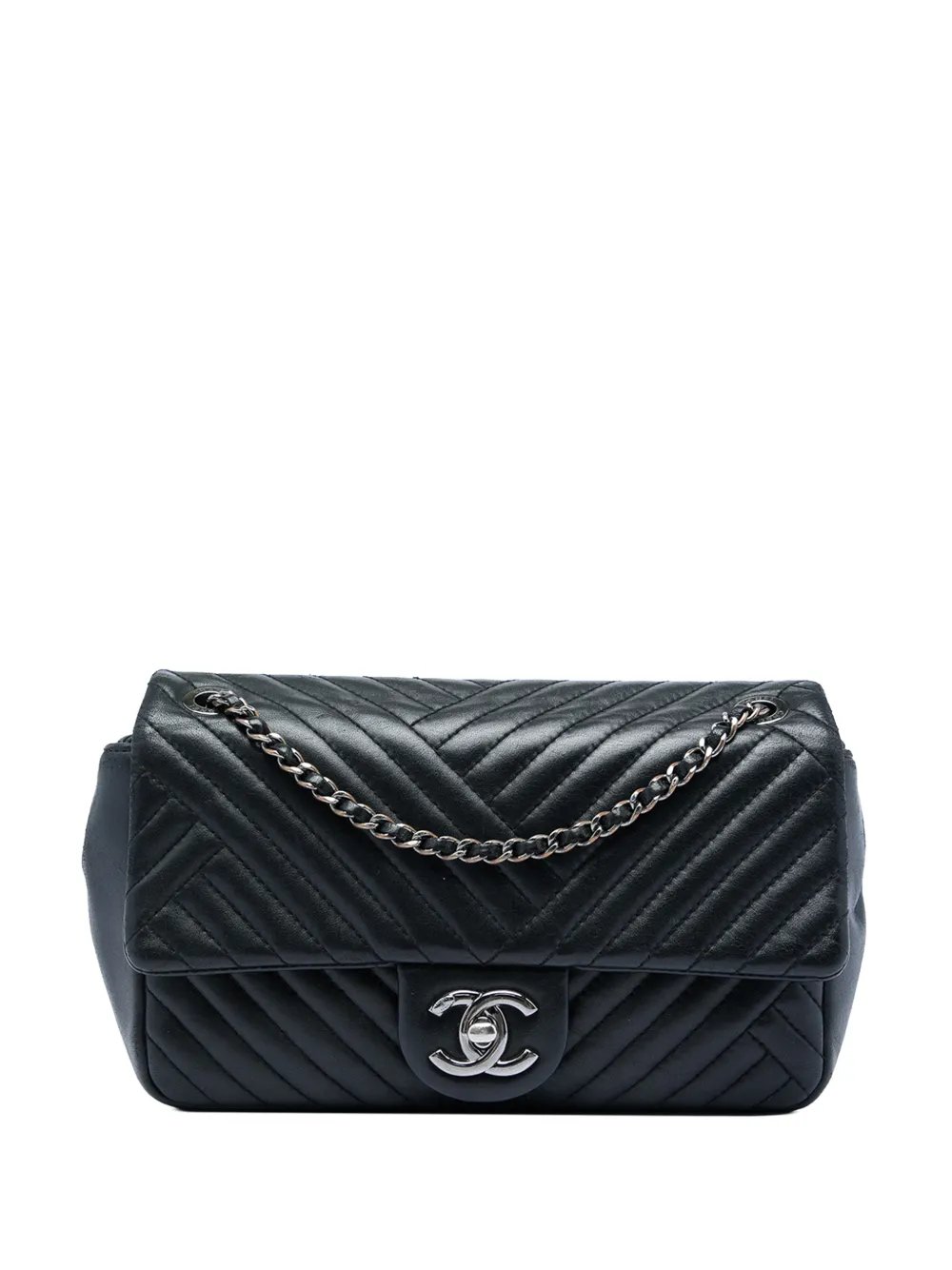 2015-2016 Small Lambskin CC Crossing Flap shoulder bag