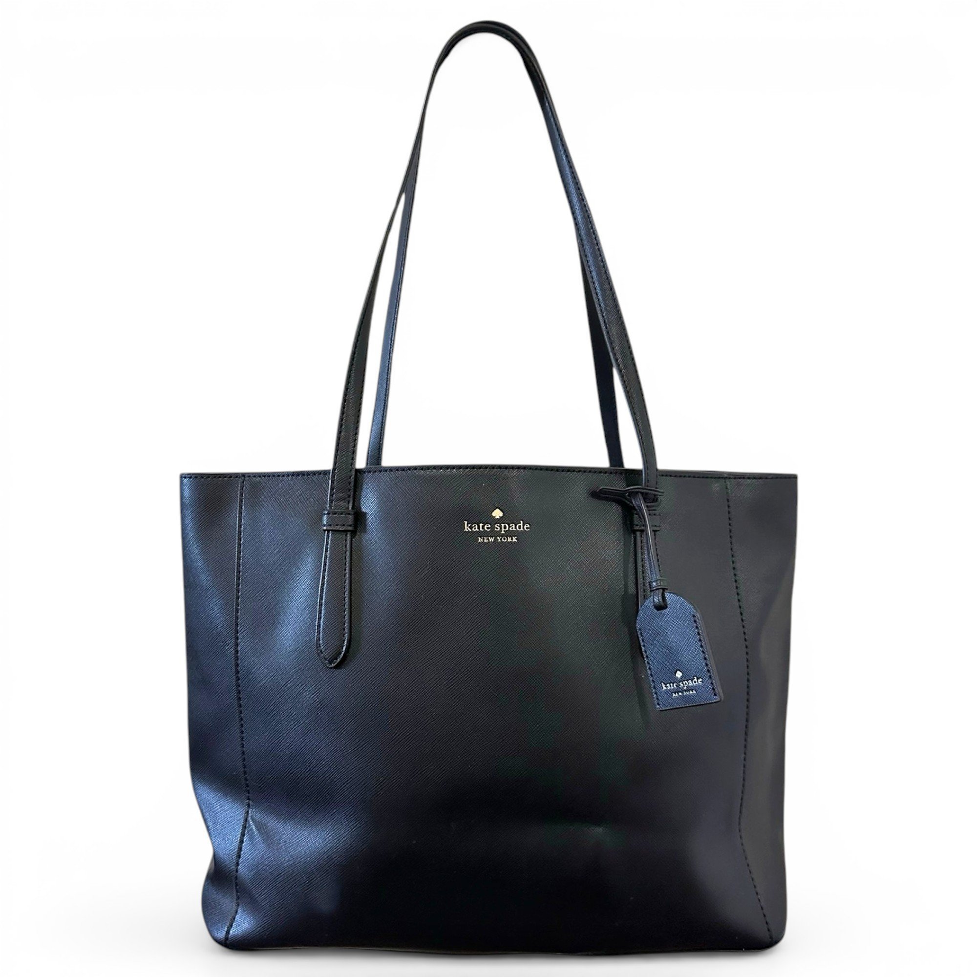 Leather tote