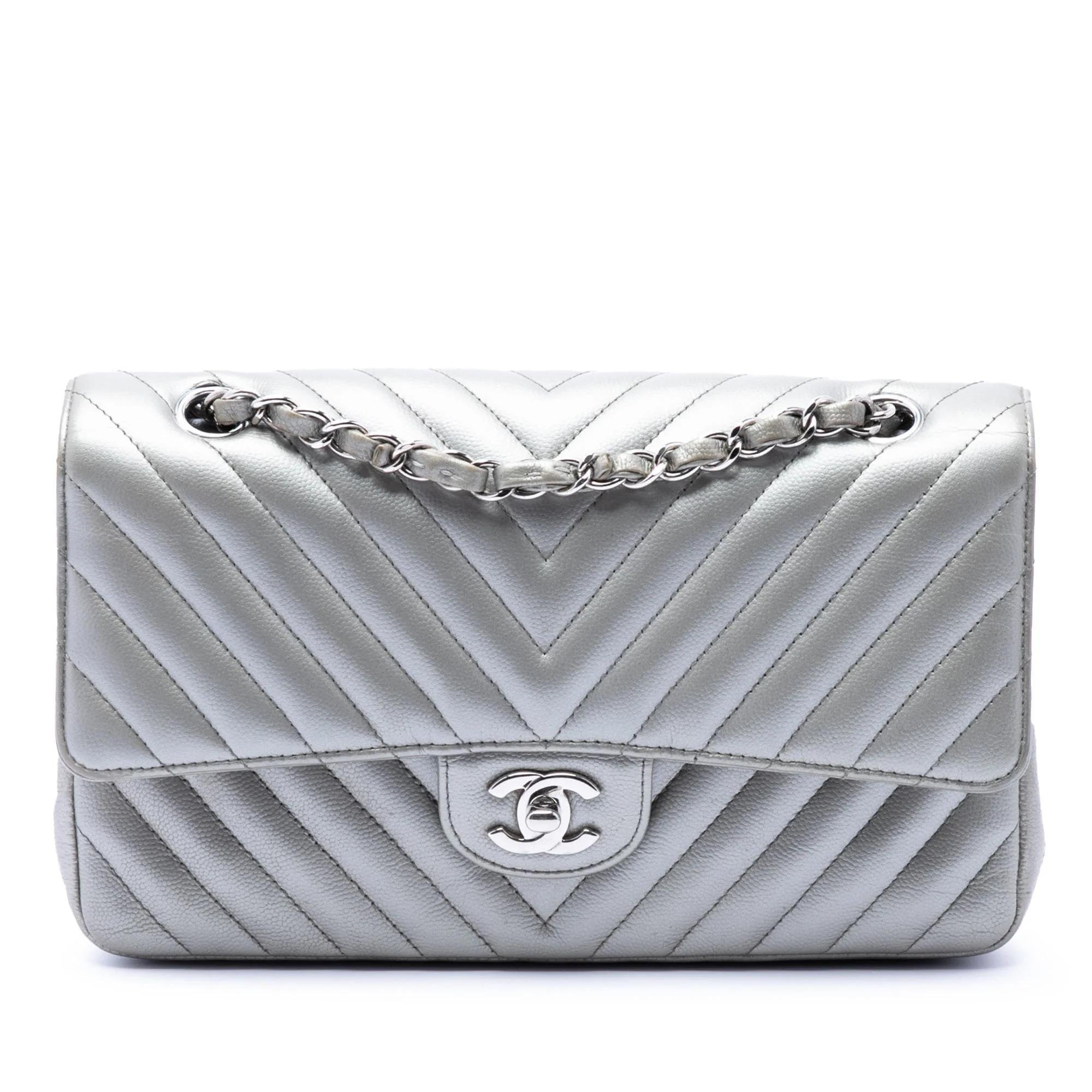 Wallet On Chain Boy Half Flap leather handbag