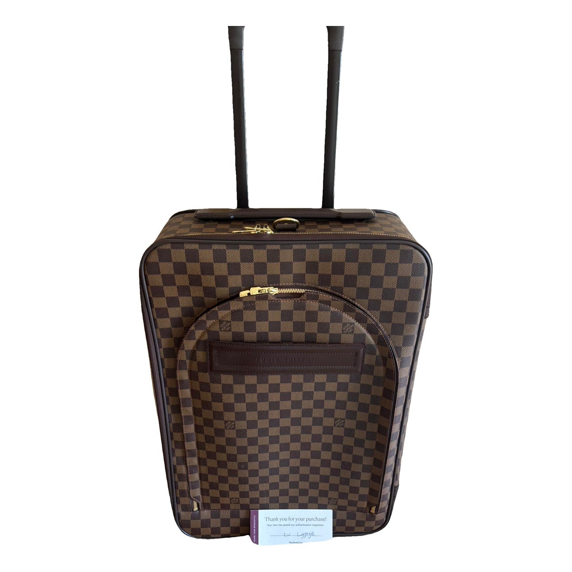 Pegase leather travel bag