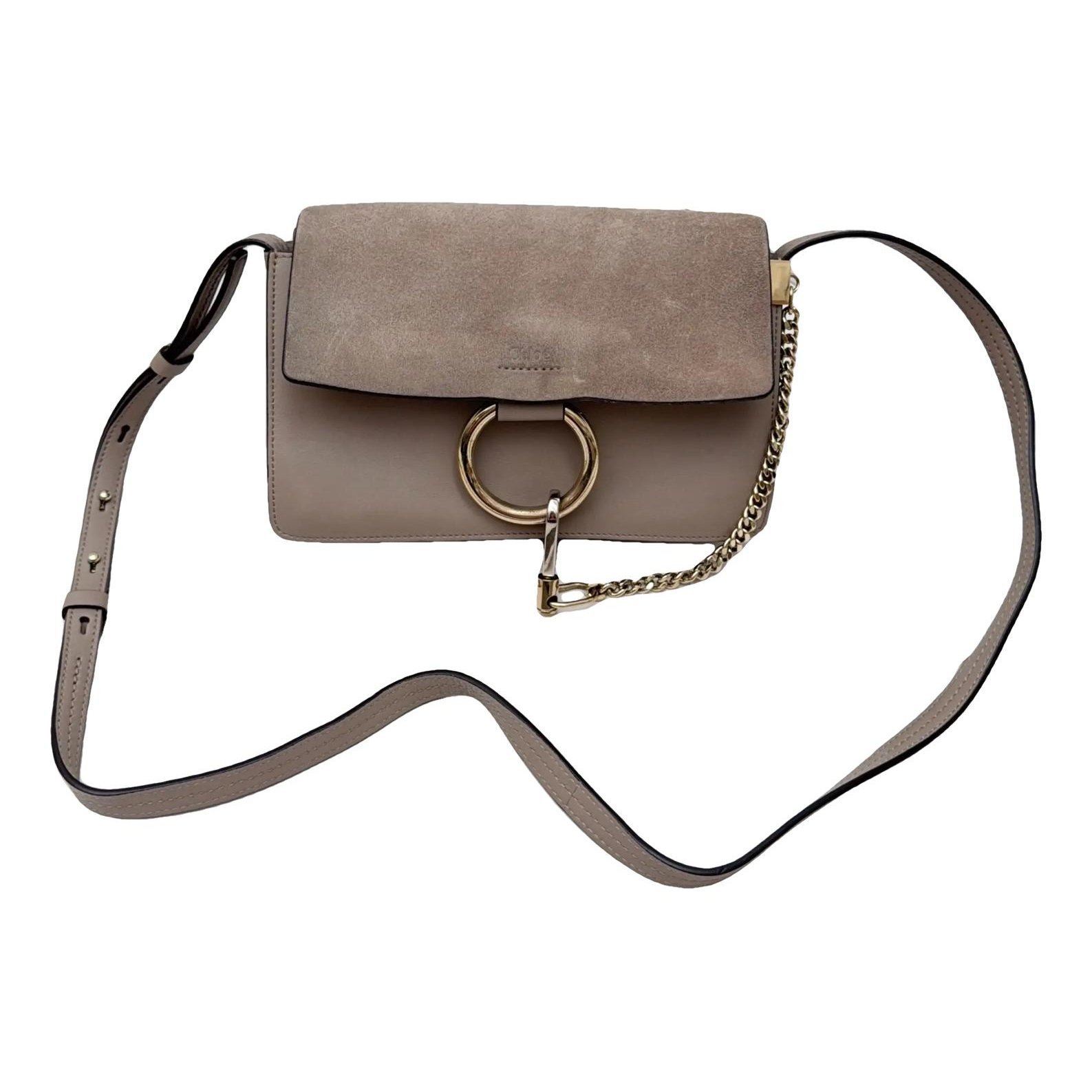 Faye leather crossbody bag