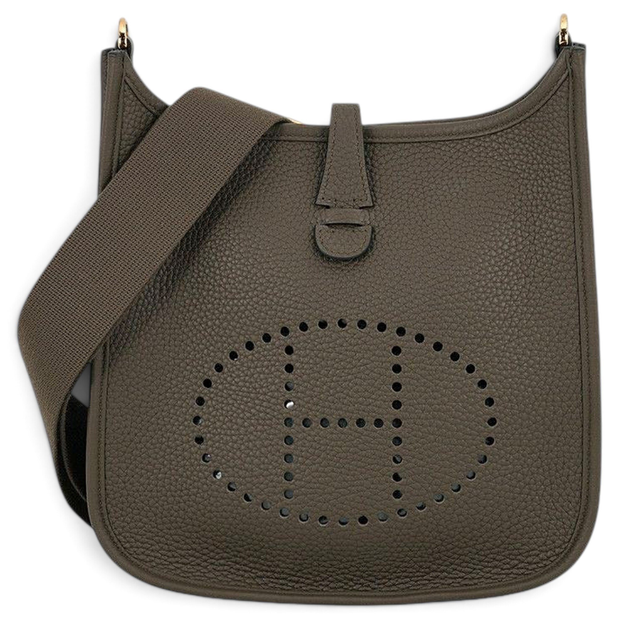 Evelyne leather handbag
