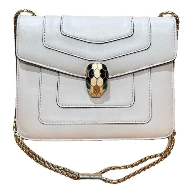 Serpenti leather crossbody bag