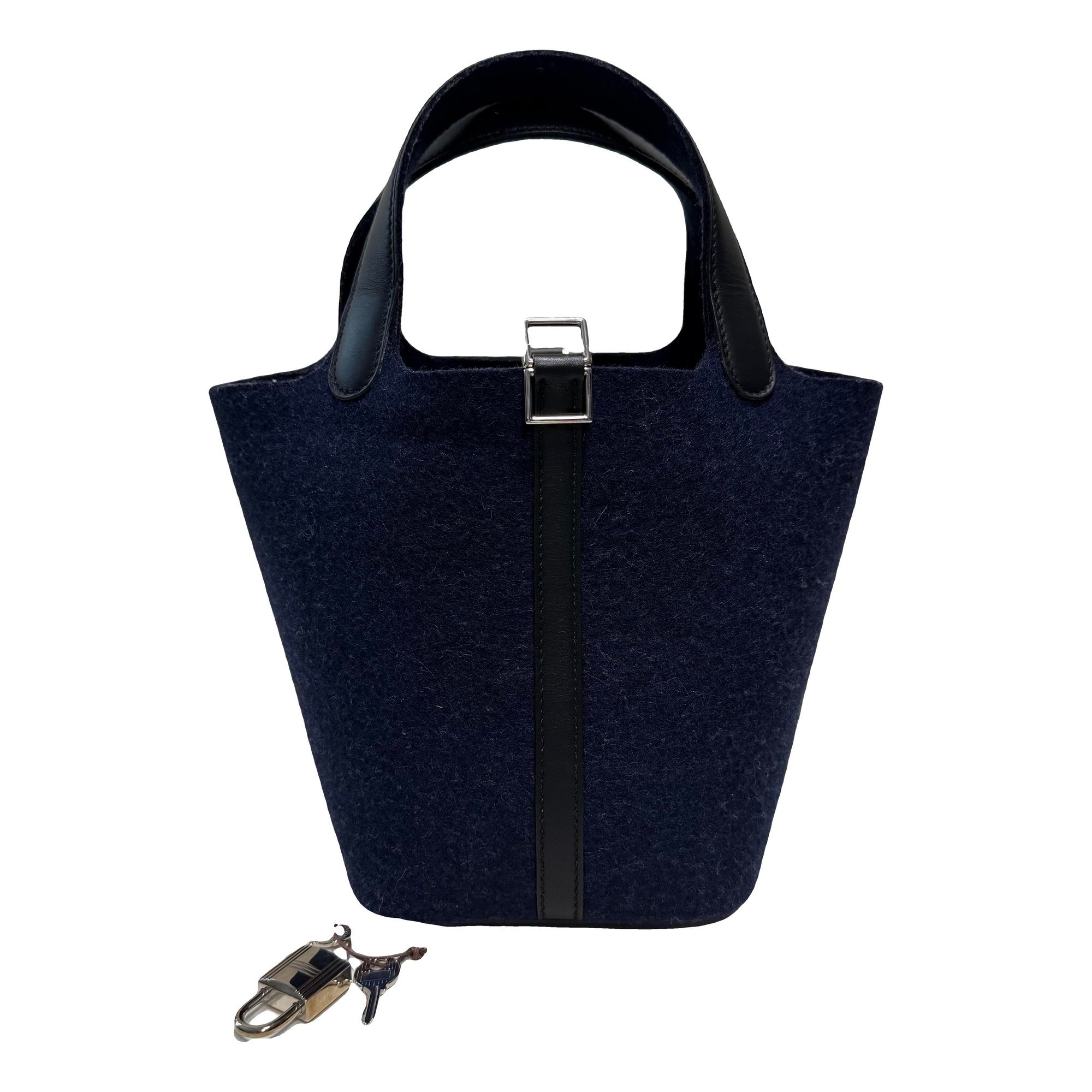 Picotin wool handbag