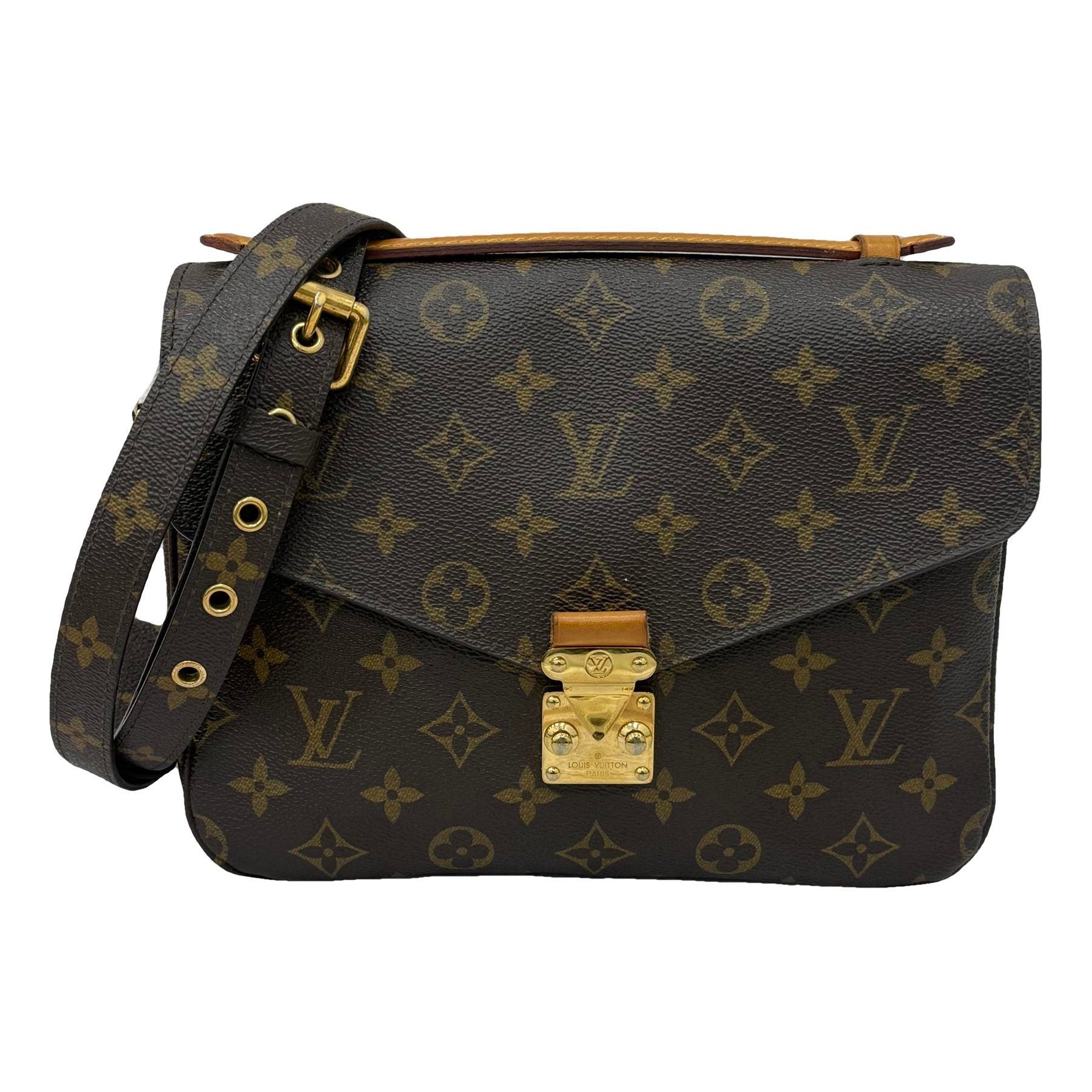 Metis leather handbag