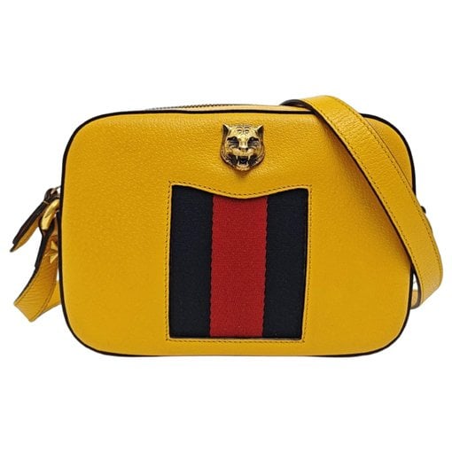 Animalier leather crossbody bag