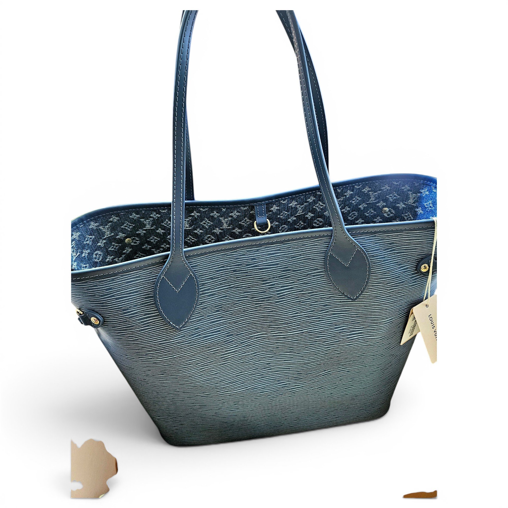 Neverfull leather tote