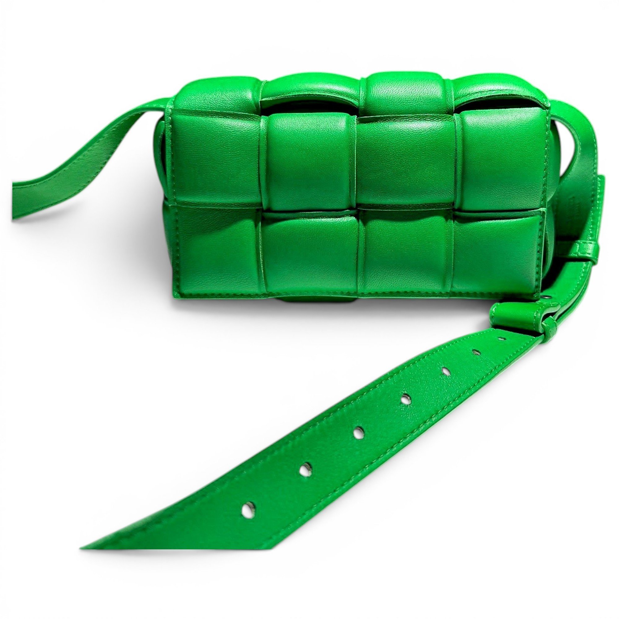 Cassette leather crossbody bag