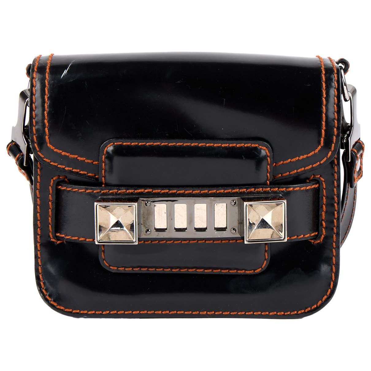 Leather crossbody bag
