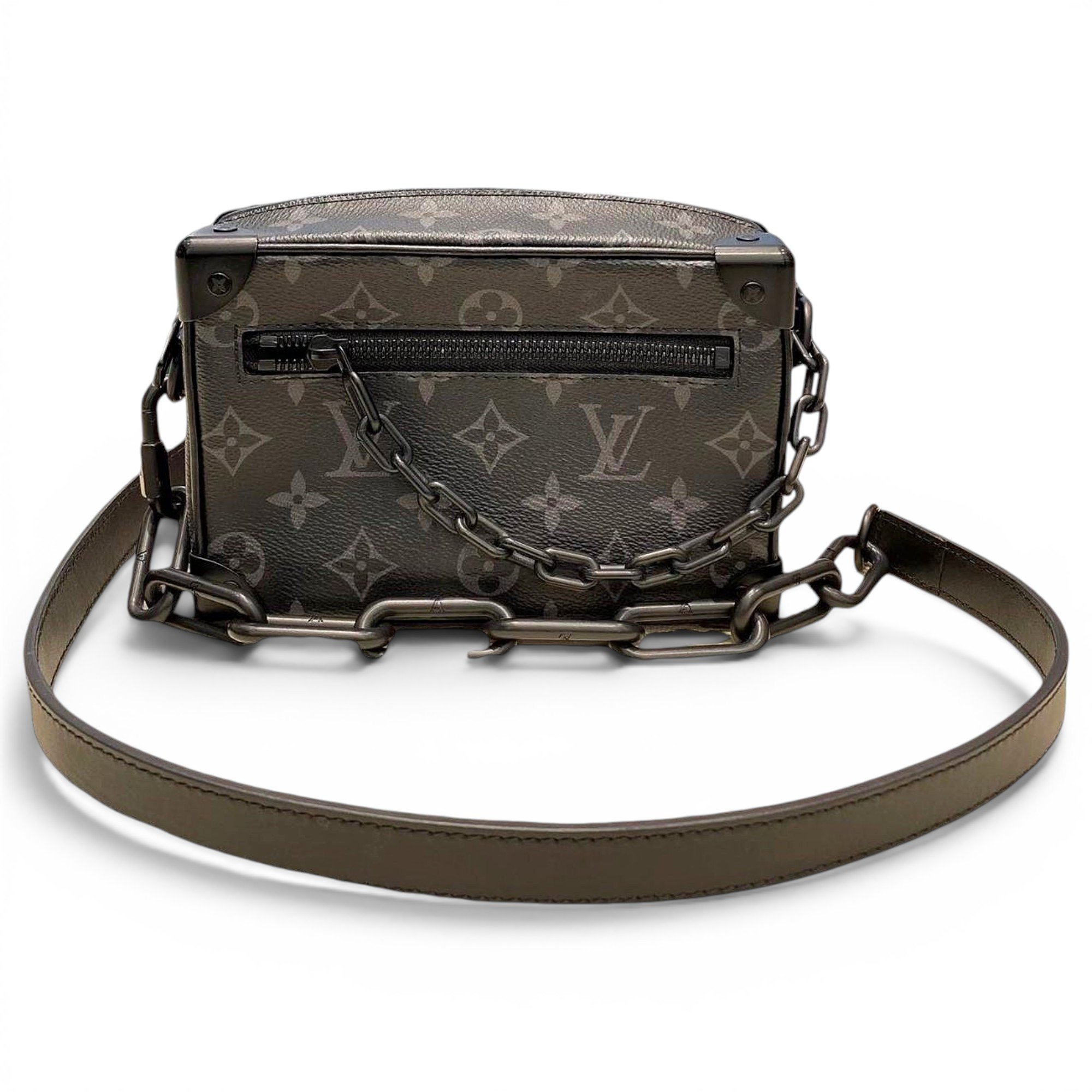 City Trunk leather handbag