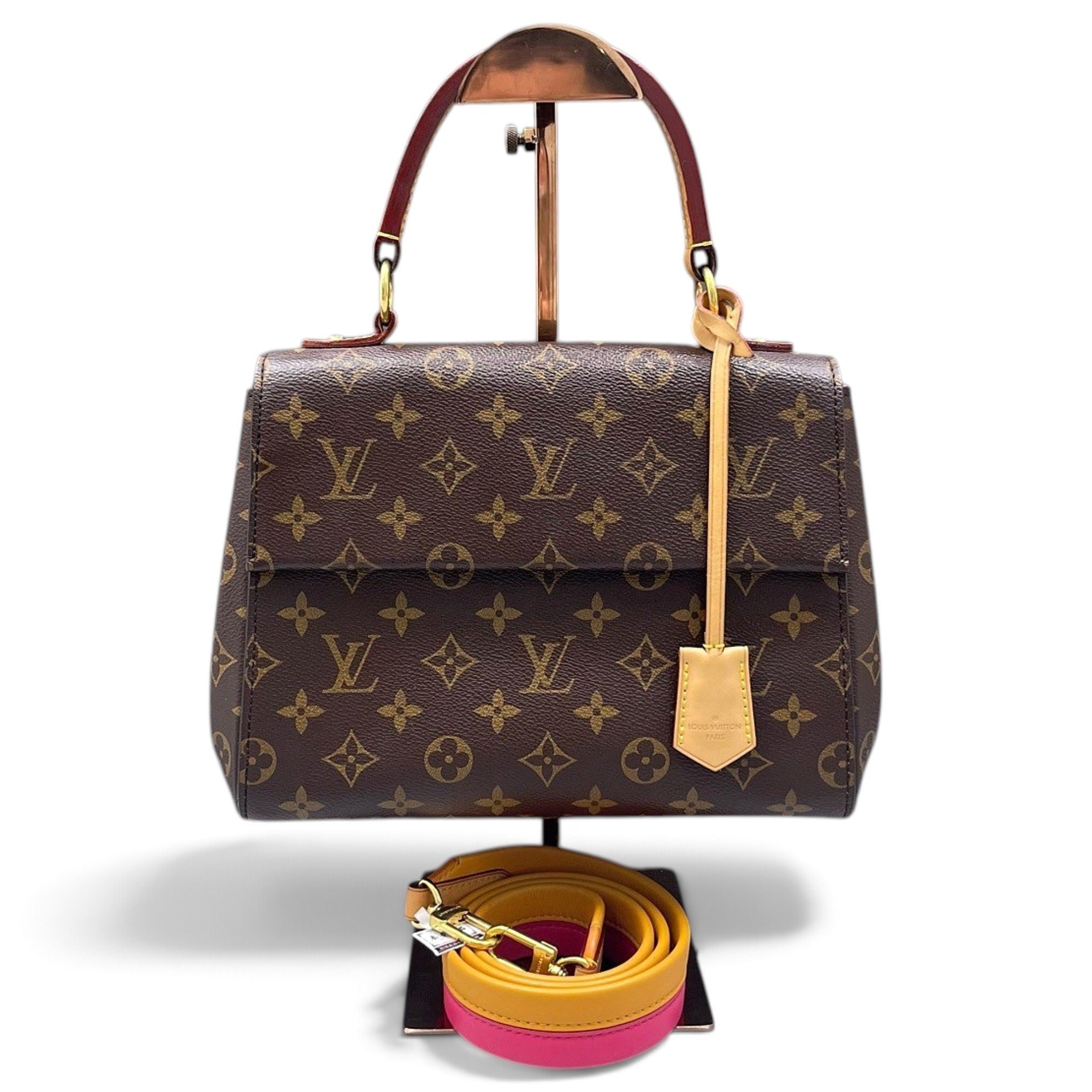 Cluny leather handbag