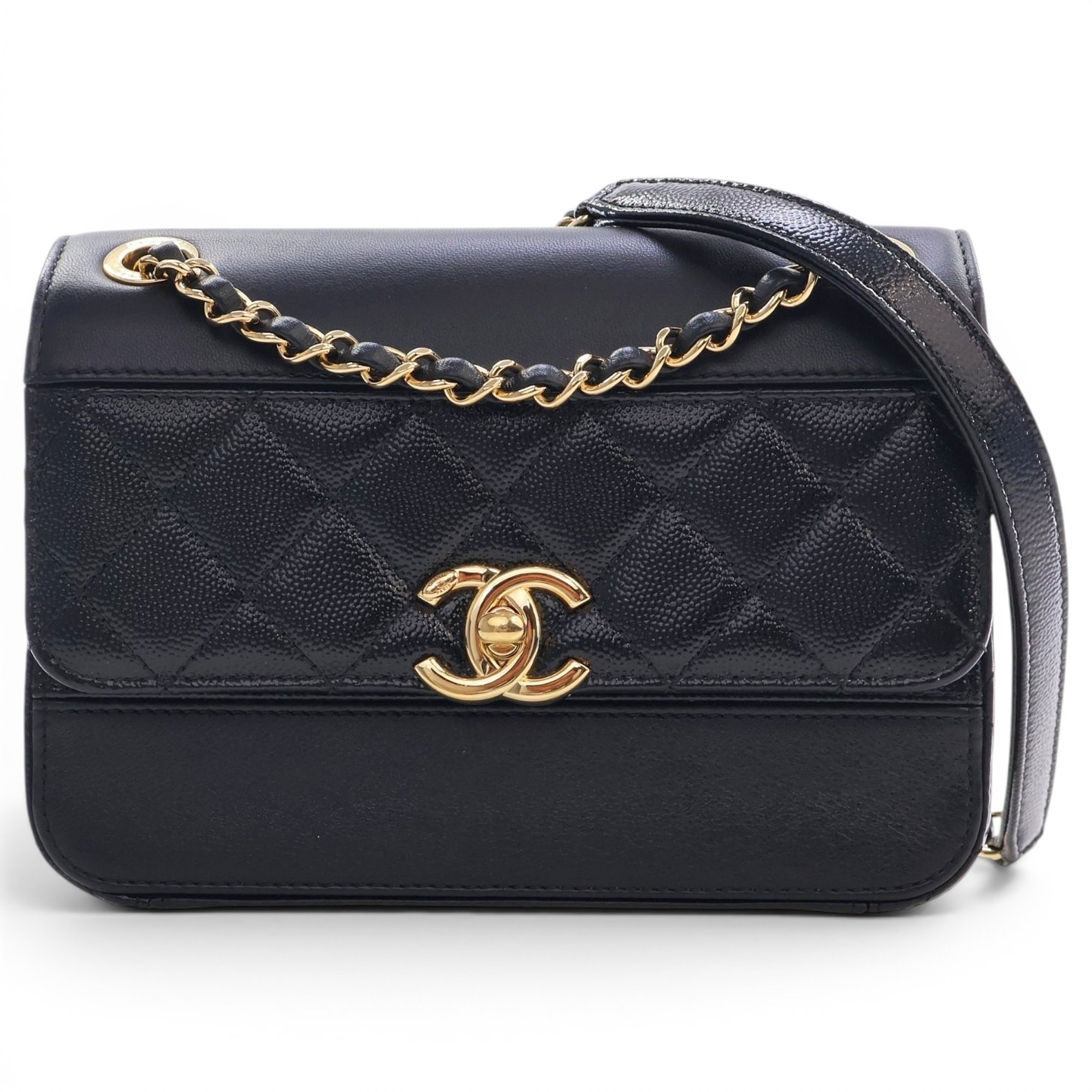 Leather crossbody bag