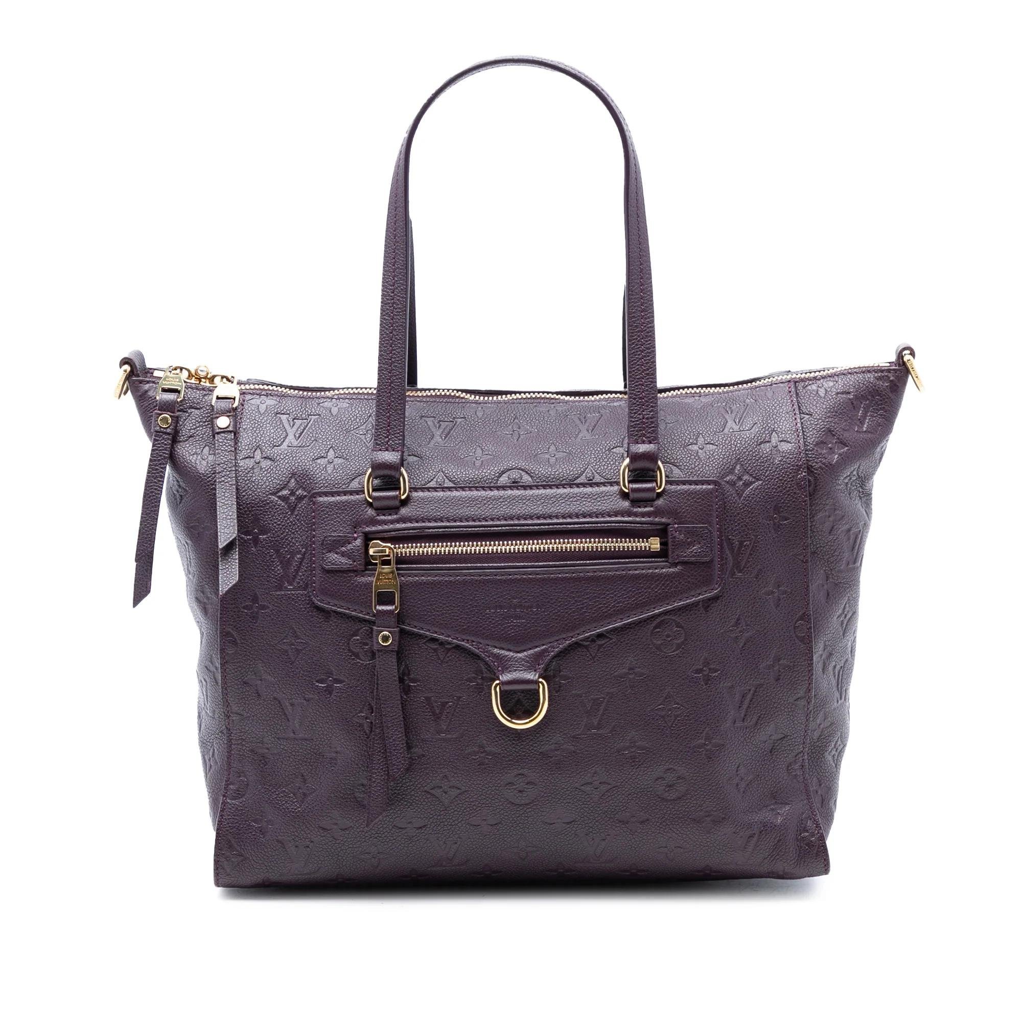 Lumineuse leather satchel