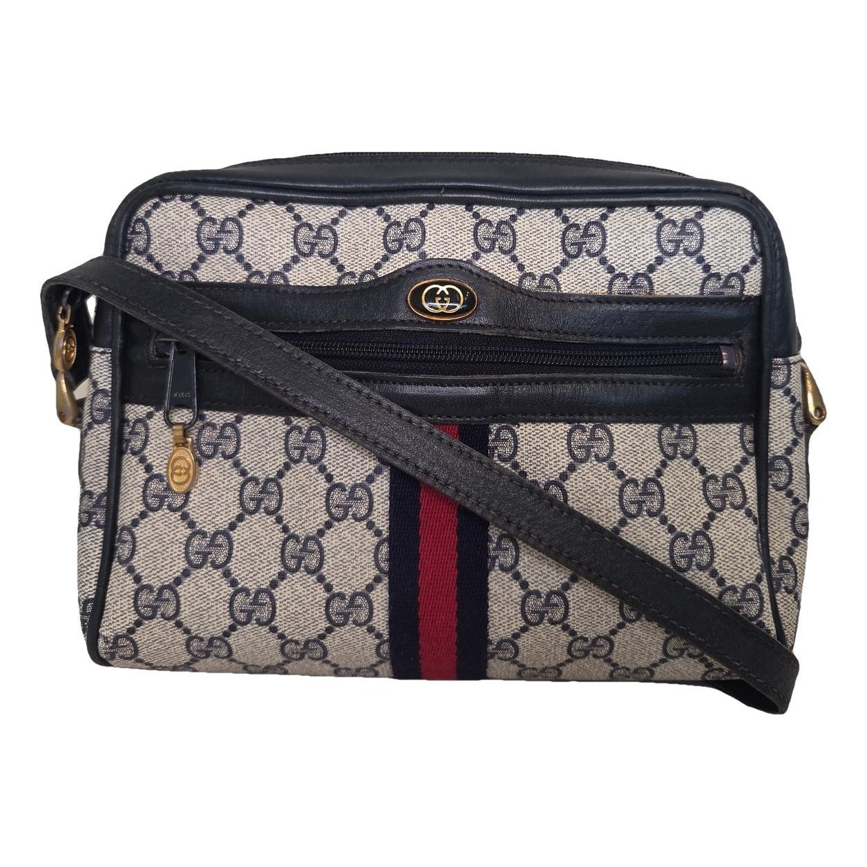 Ophidia leather crossbody bag