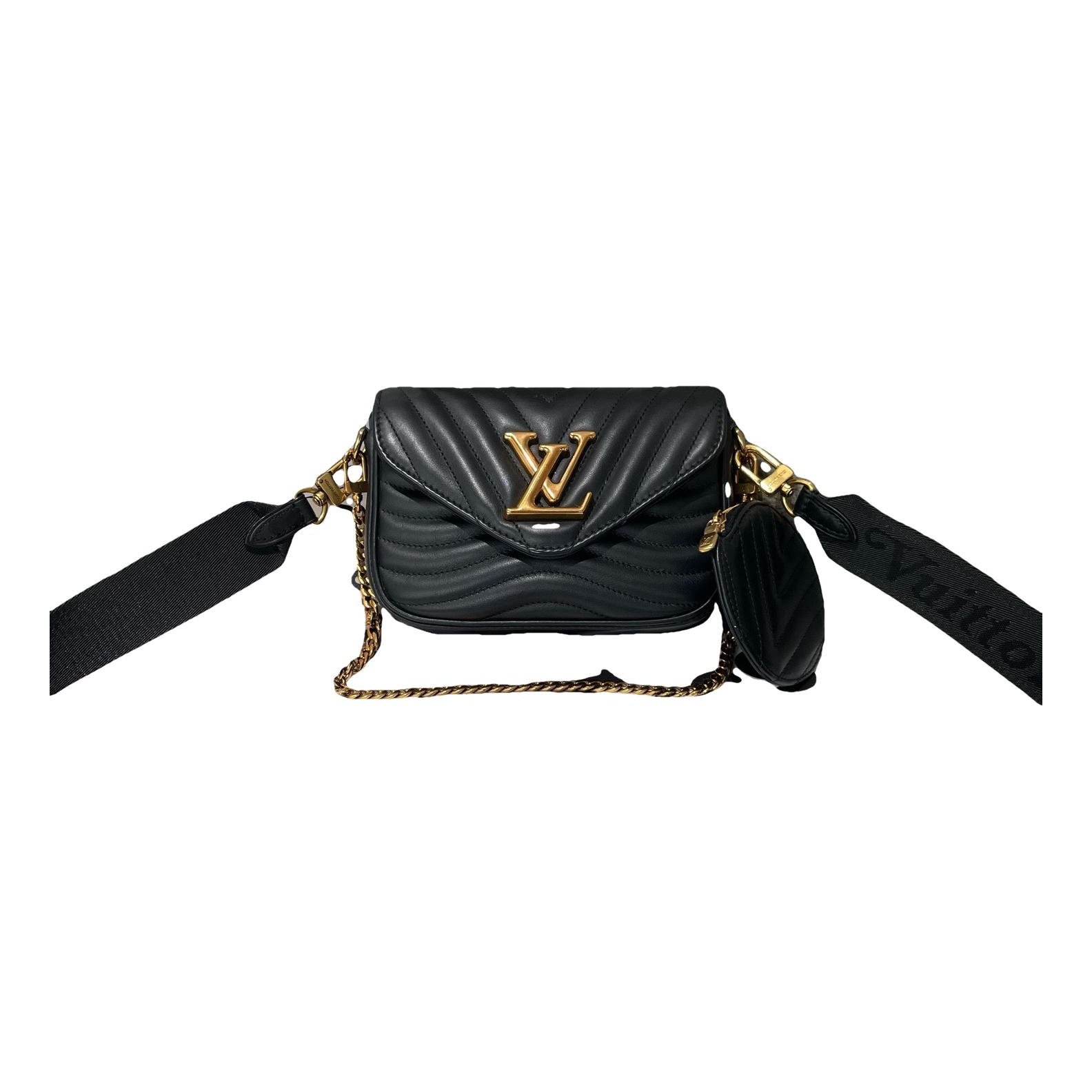 Multi-Pochette New Wave leather handbag