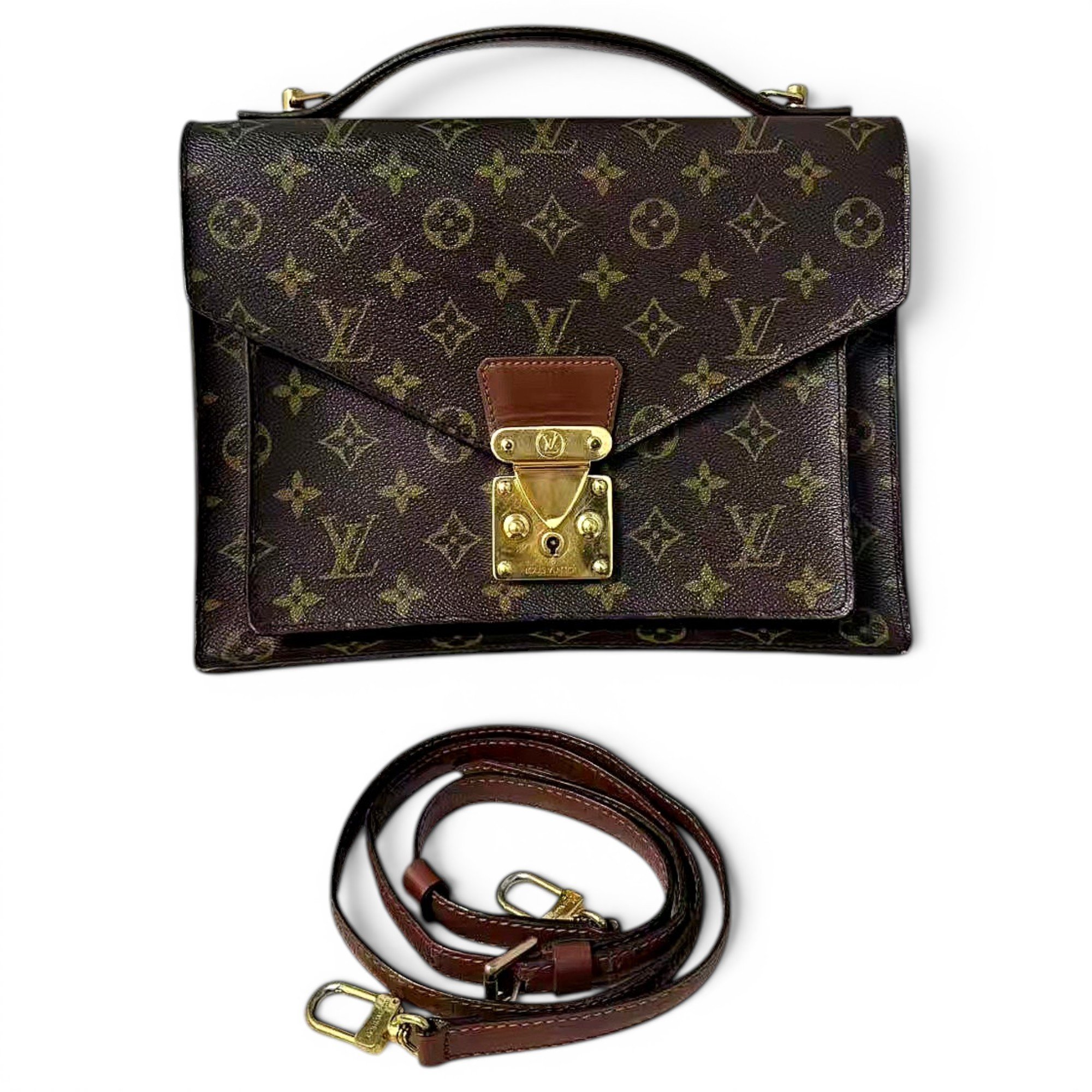 Monceau leather handbag