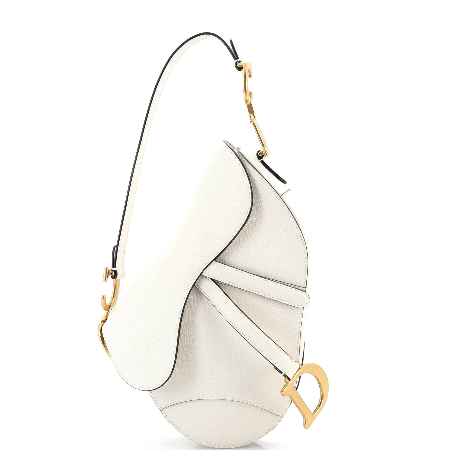 Dior Saddle Handbag Leather Medium