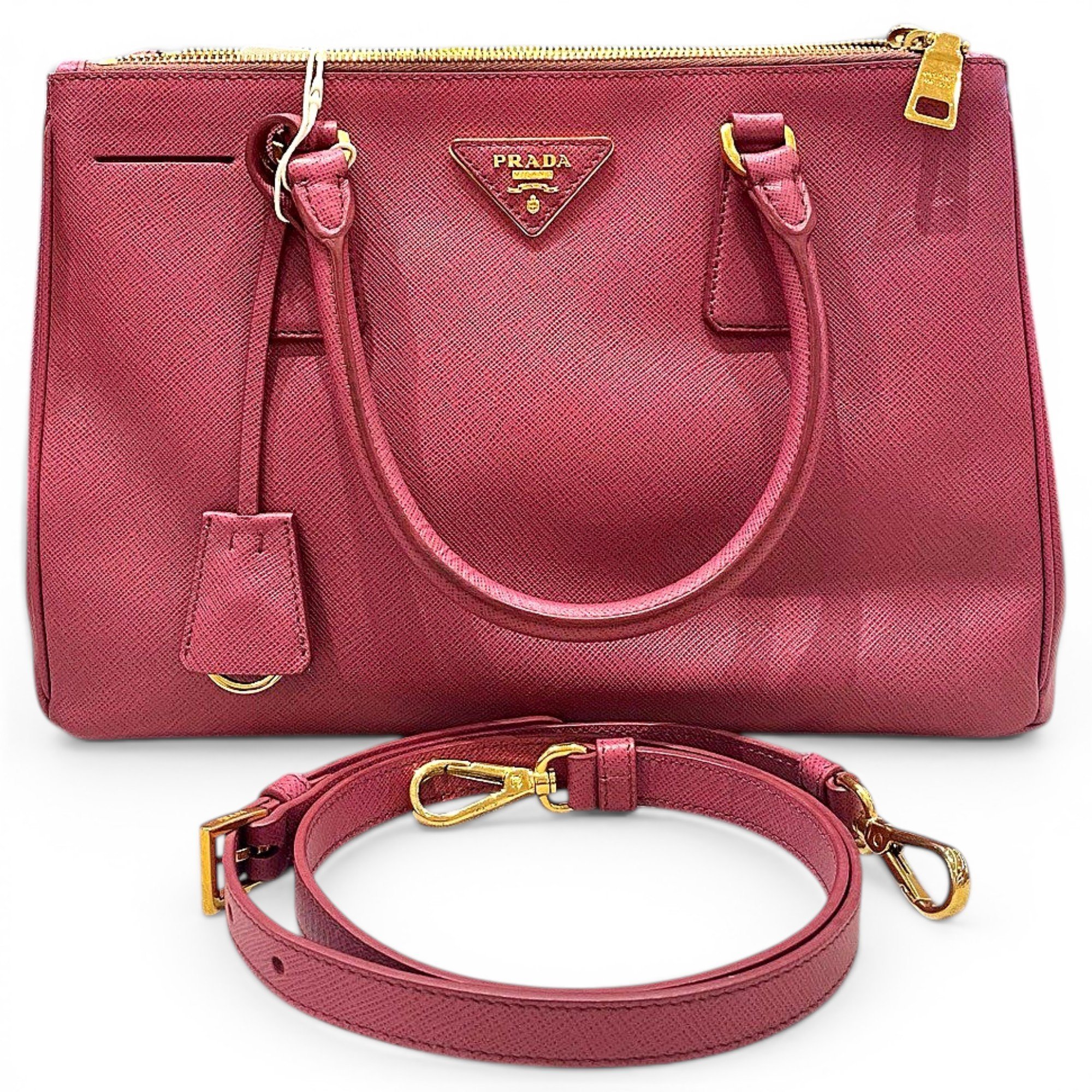 Galleria leather handbag