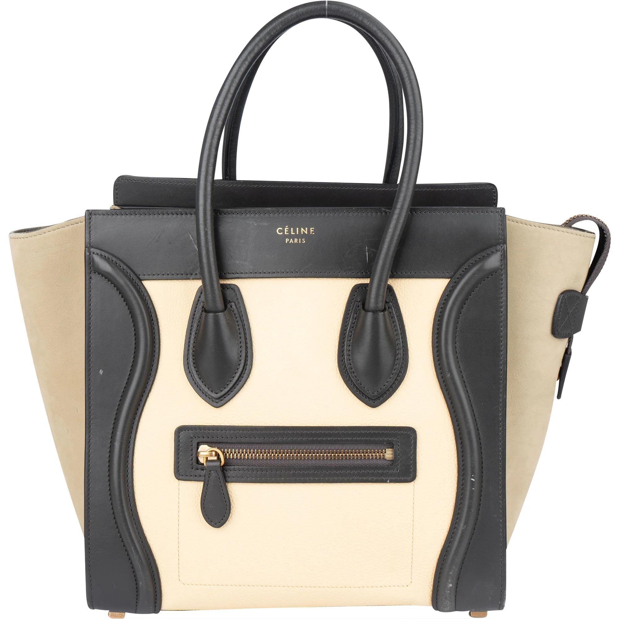 Luggage leather handbag