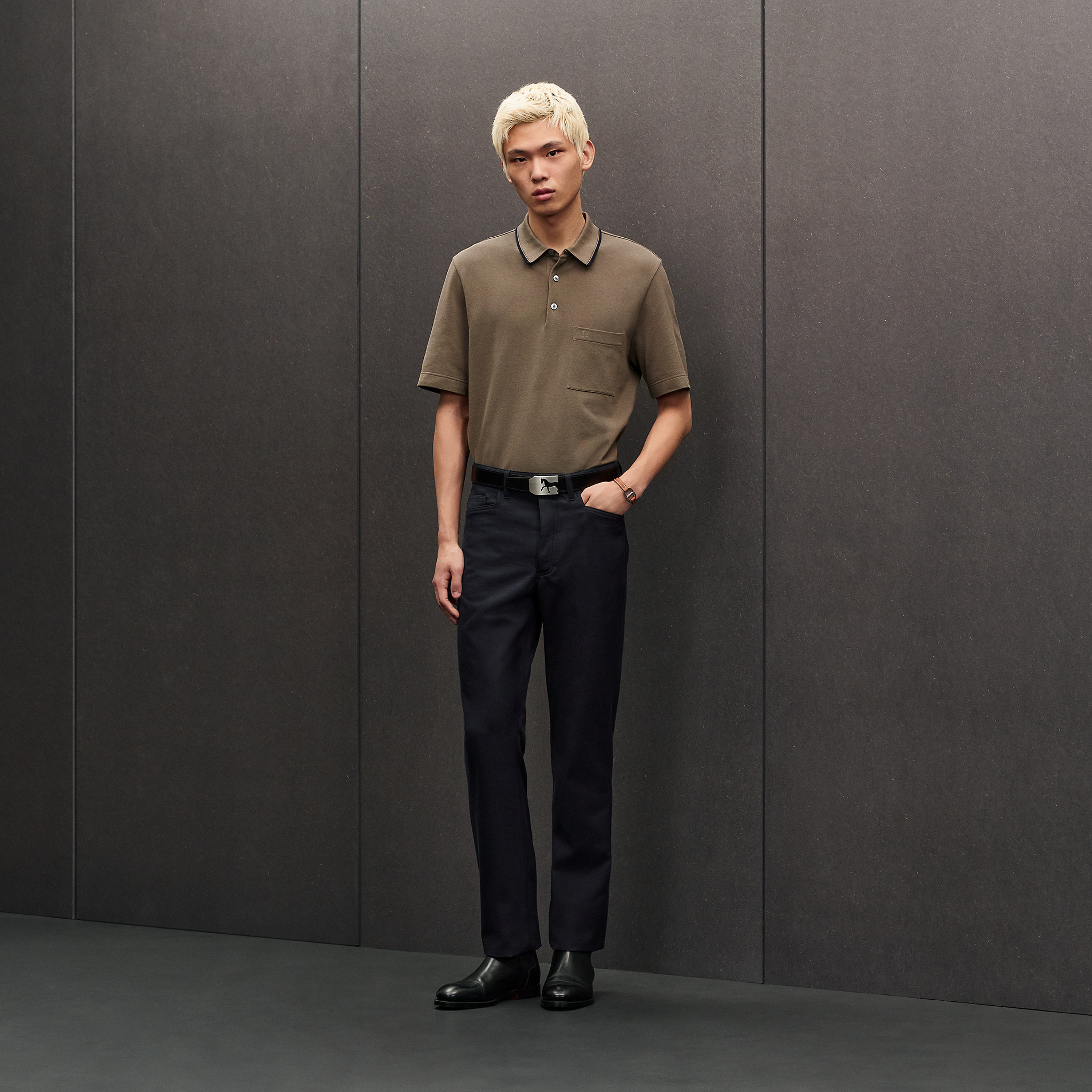 "Piqures Sellier" polo shirt