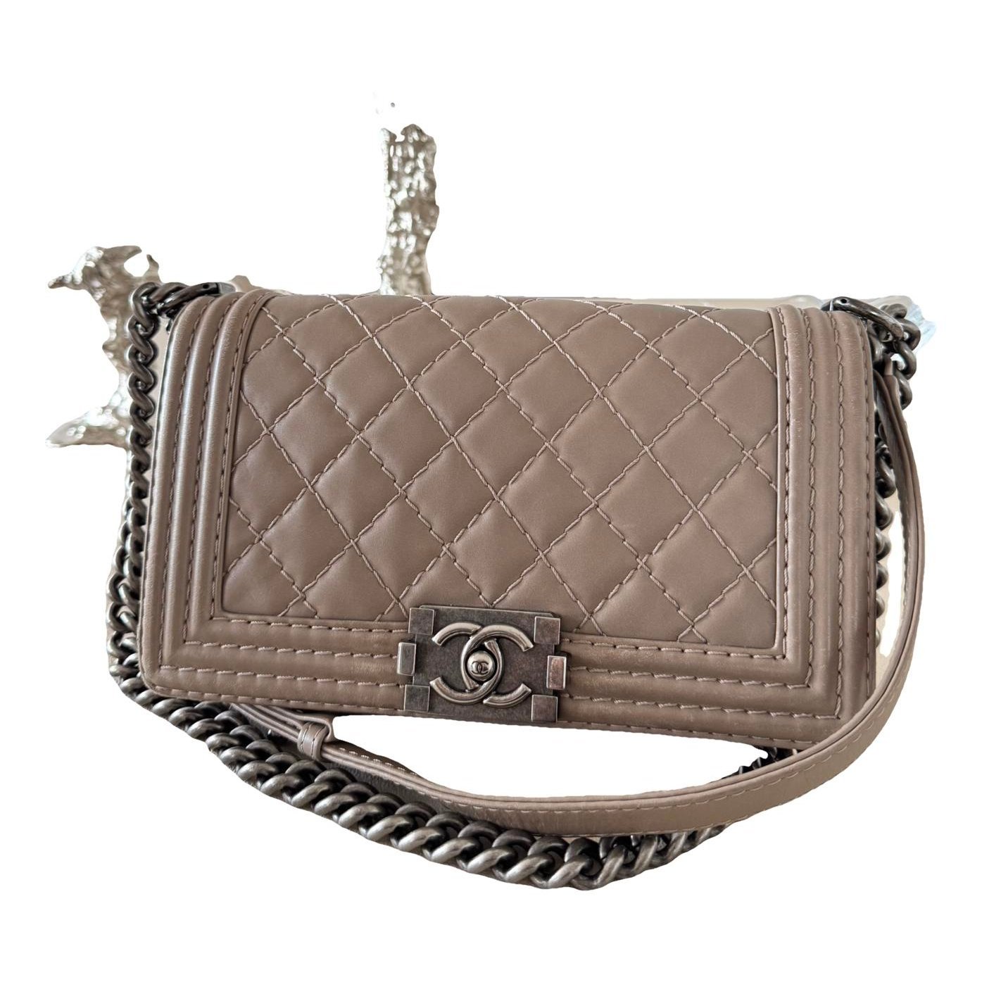Boy leather crossbody bag
