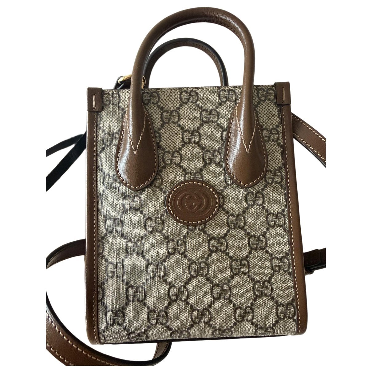 Leather handbag