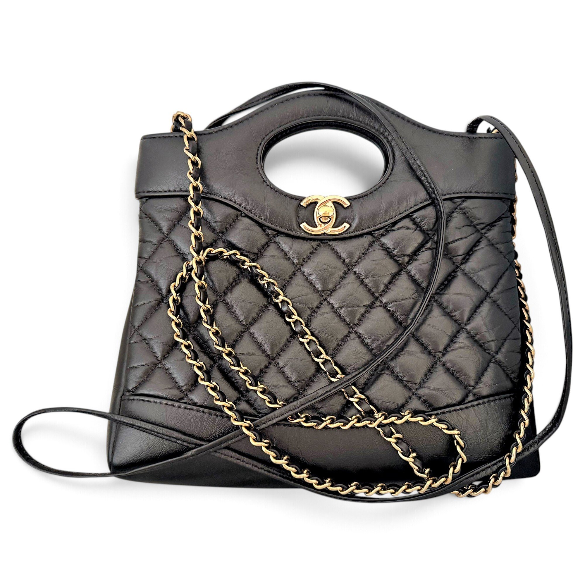 31 Vintage leather handbag