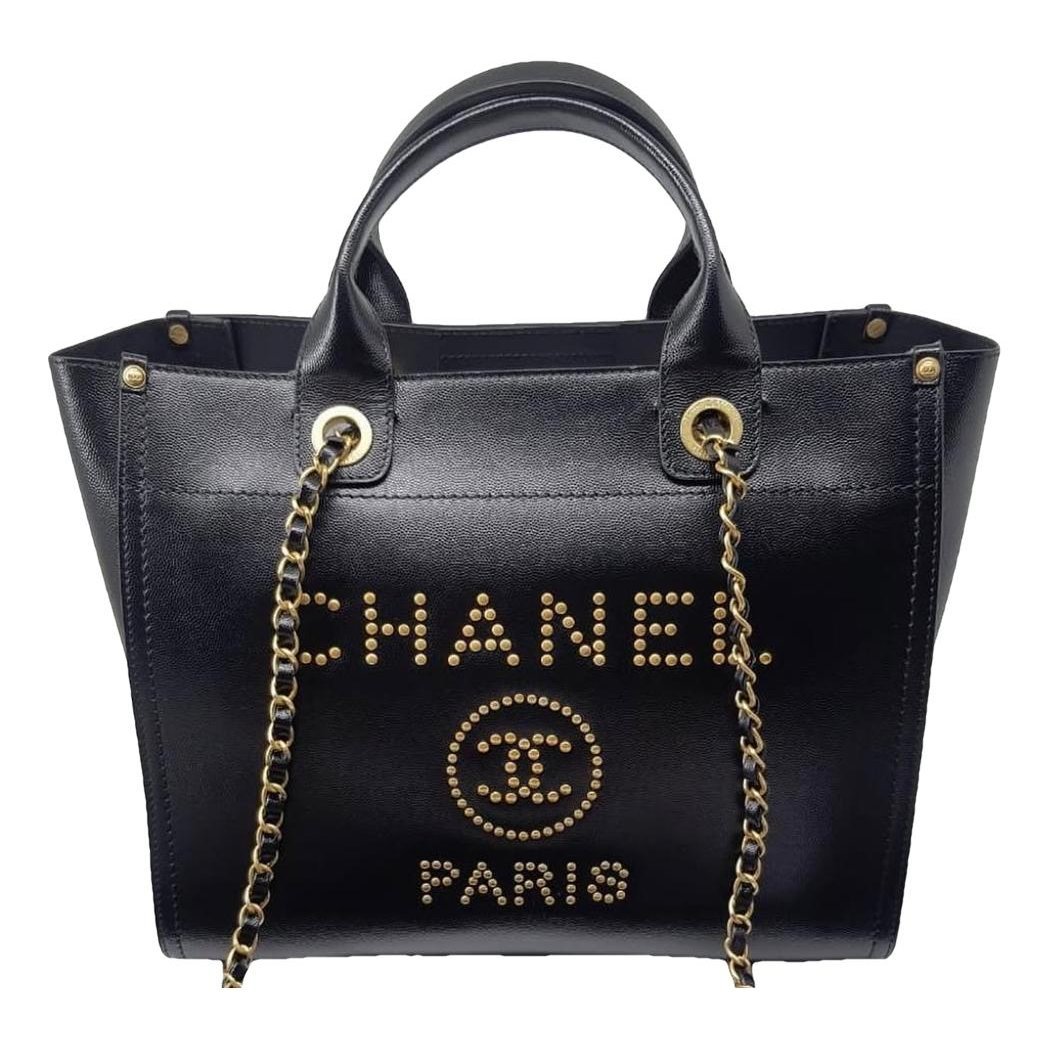 Deauville leather tote