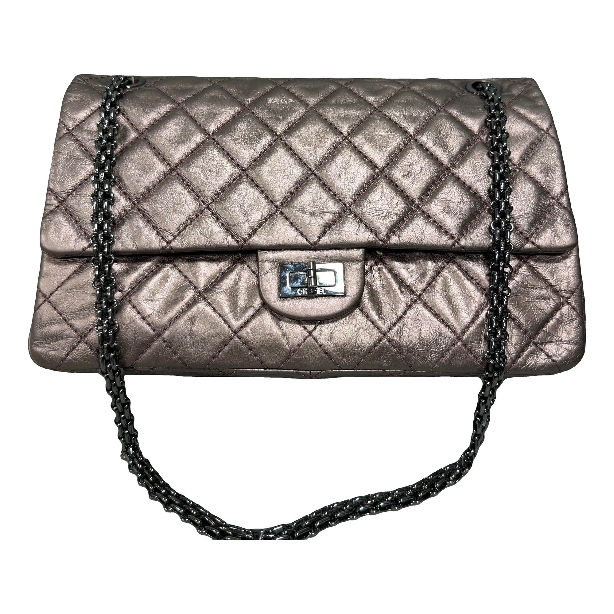 2.55 leather handbag