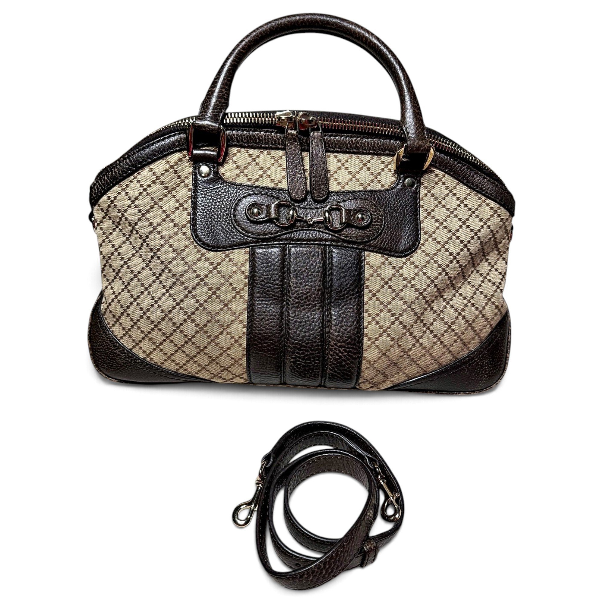 Leather crossbody bag