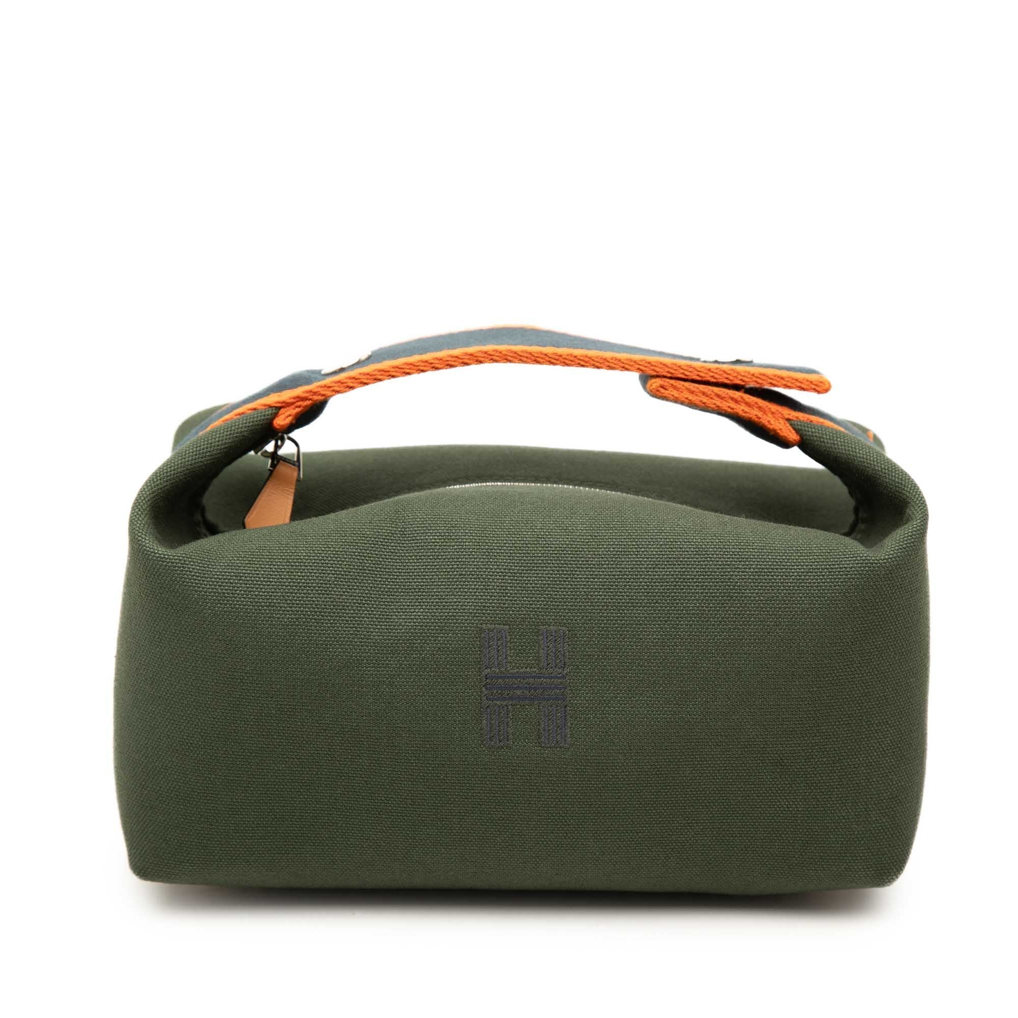 H leather bag