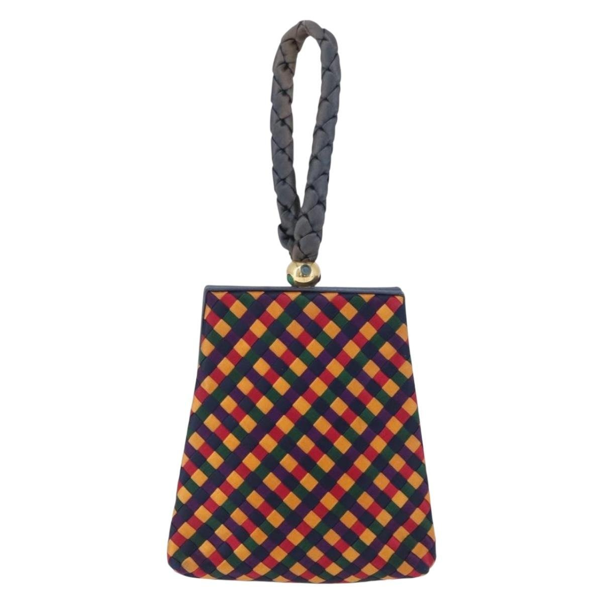Veneta silk handbag
