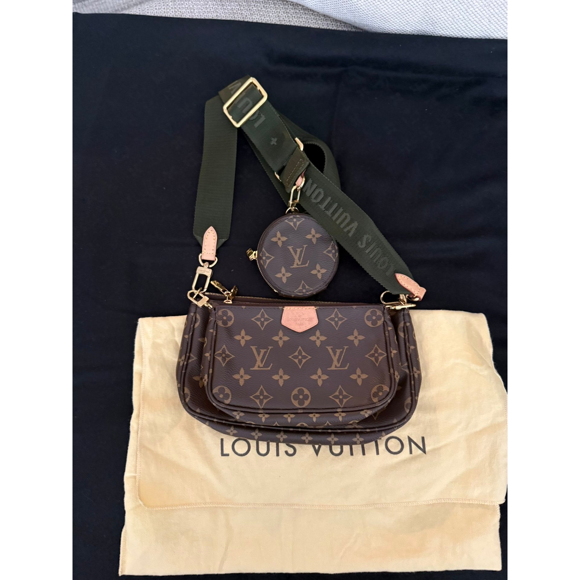 Multi Pochette Accessoires cloth crossbody bag