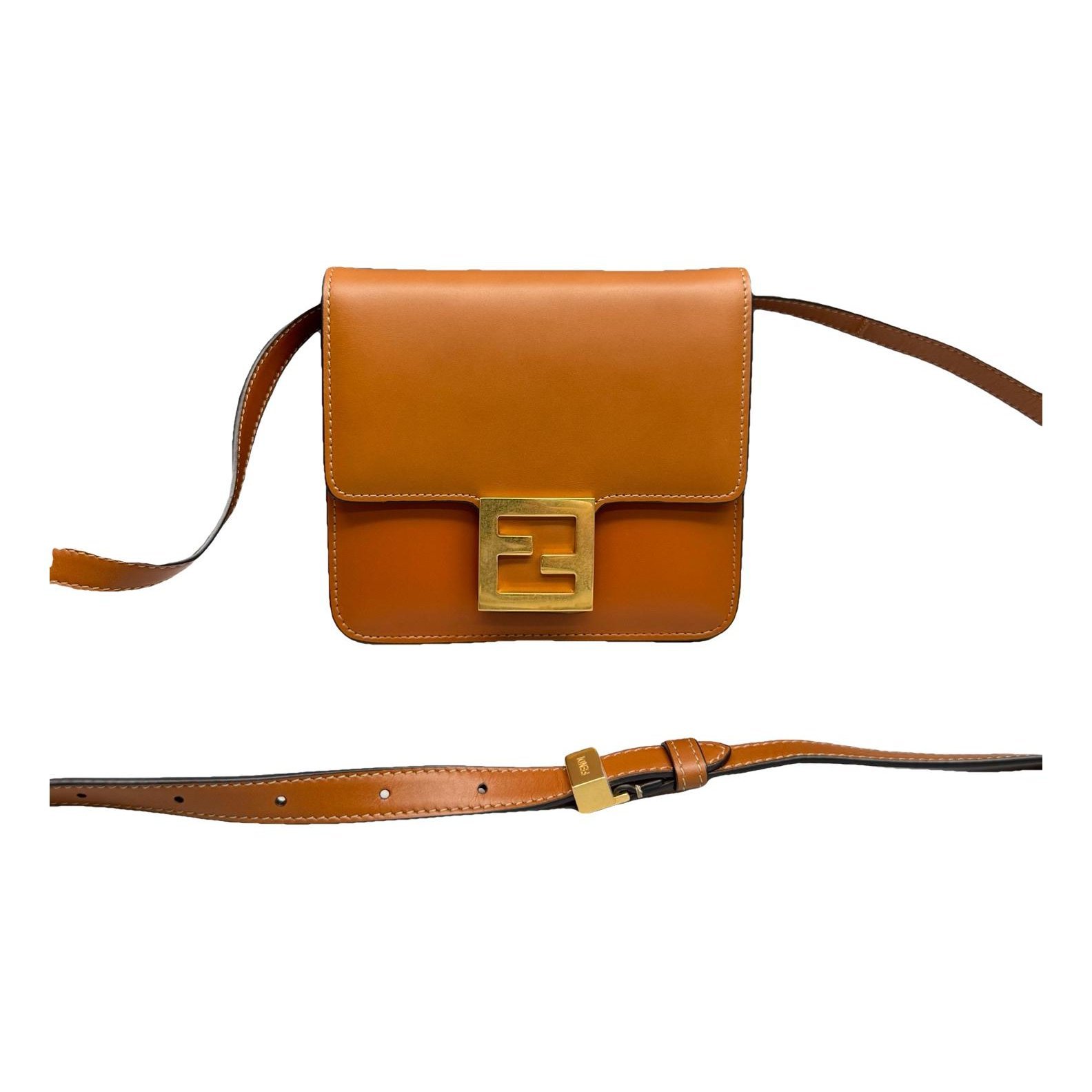Leather crossbody bag