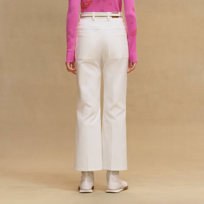Blanc Naturel Bootcut Pants
