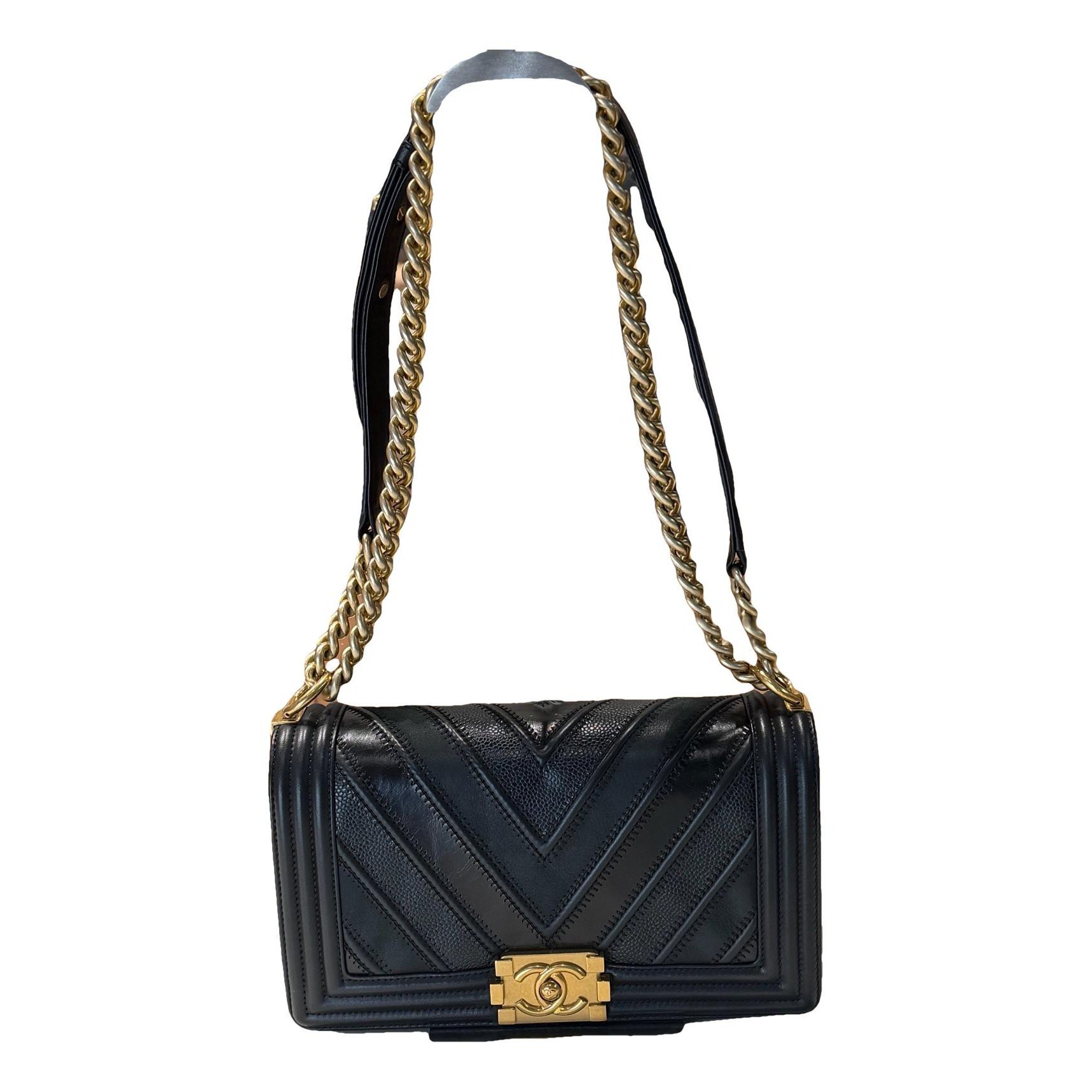 Boy leather crossbody bag