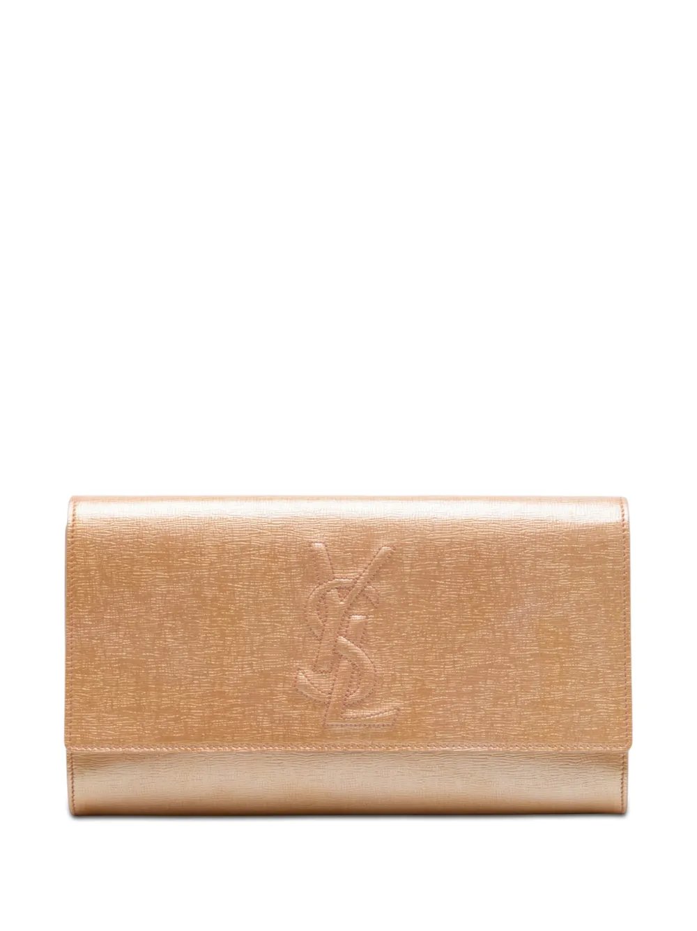 2000-2013 Large Textured Patent Monogram Belle De Jour clutch bag