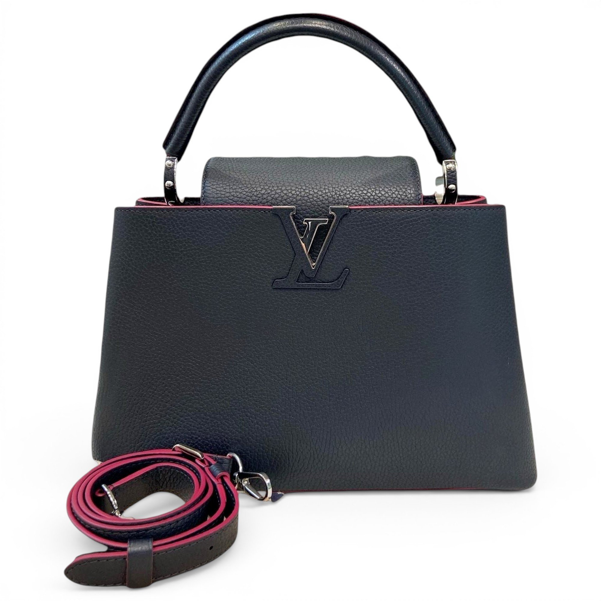Capucines leather handbag