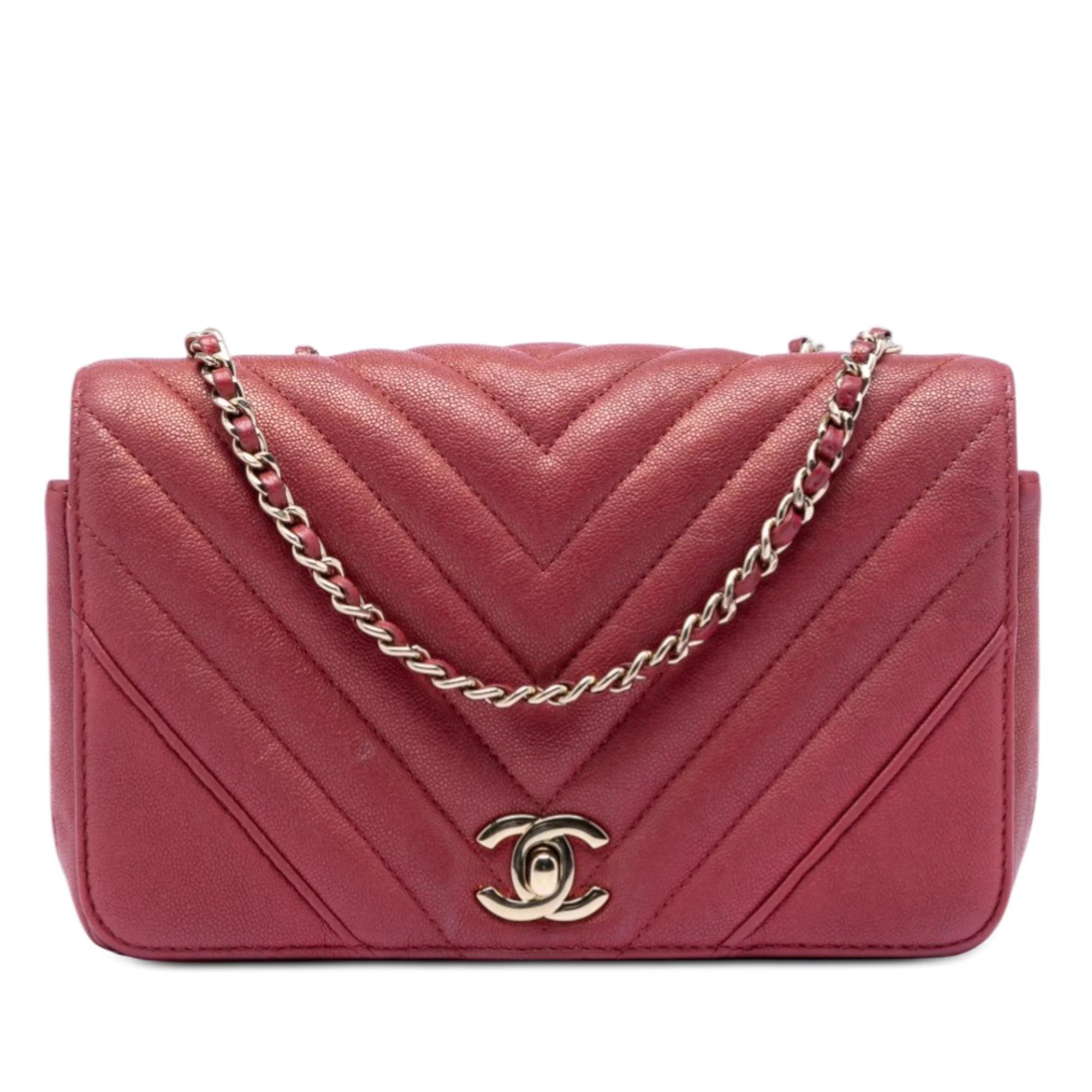 Statement leather handbag