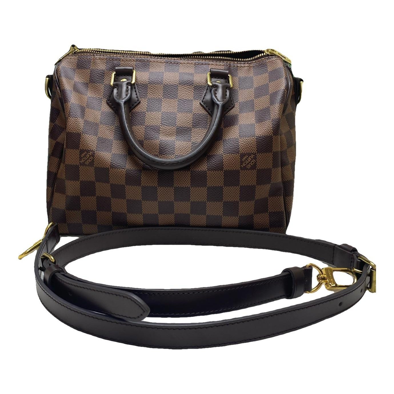 Speedy leather handbag