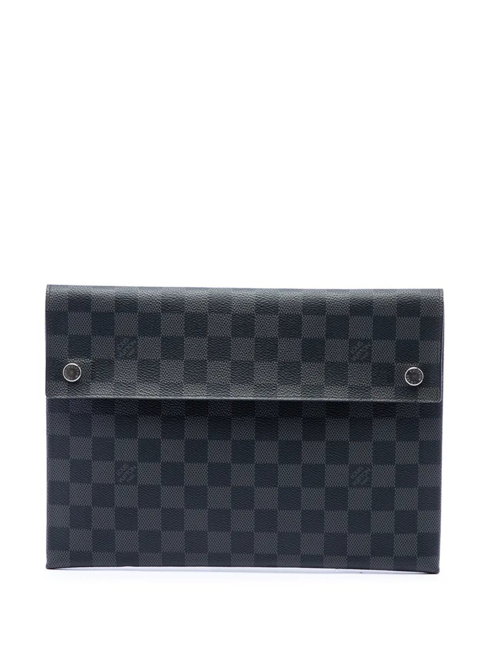 2019 Damier Graphite Alpha Pochette GM clutch bag