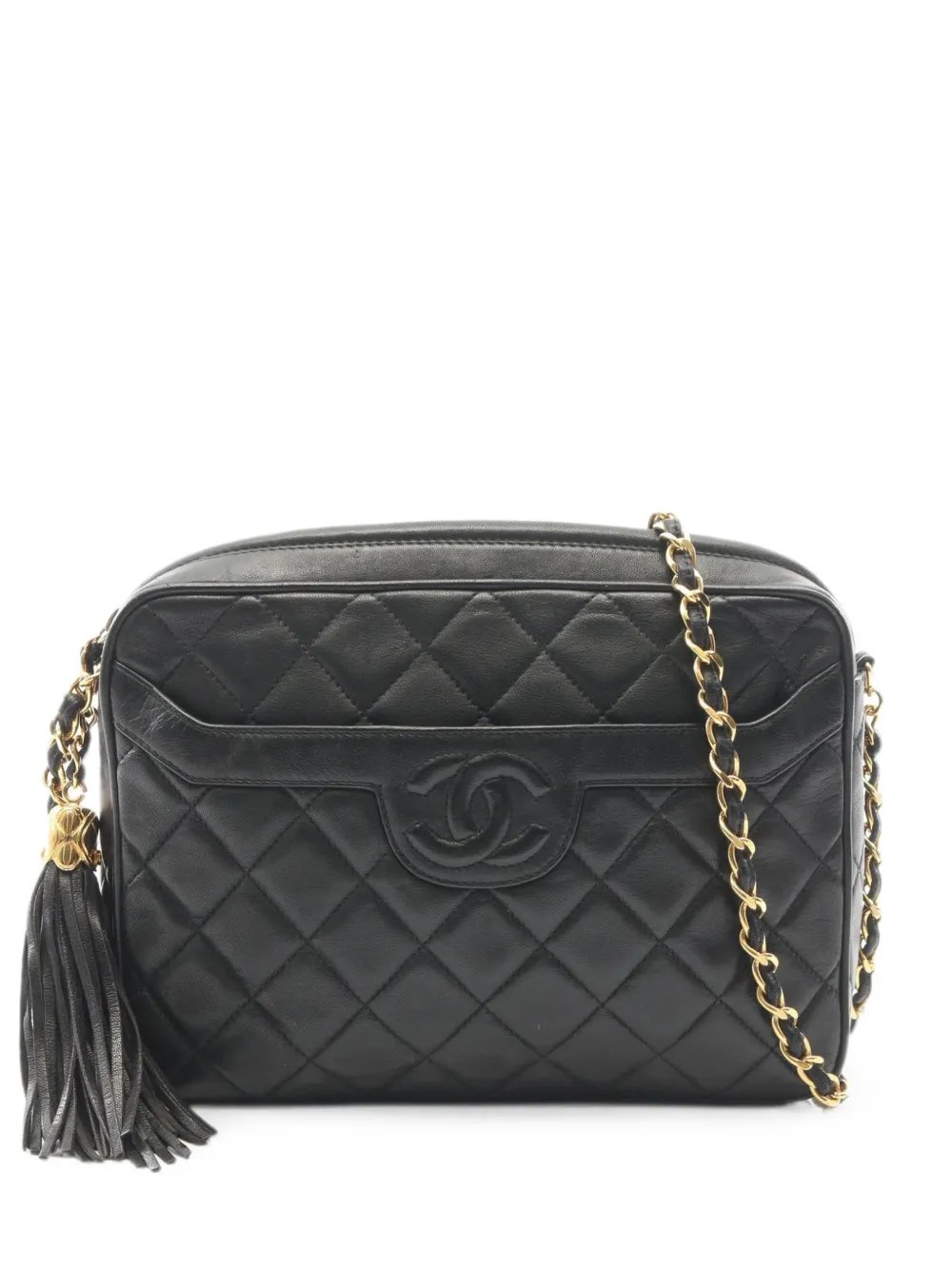 1991-1994 matelassé tassel shoulder bag