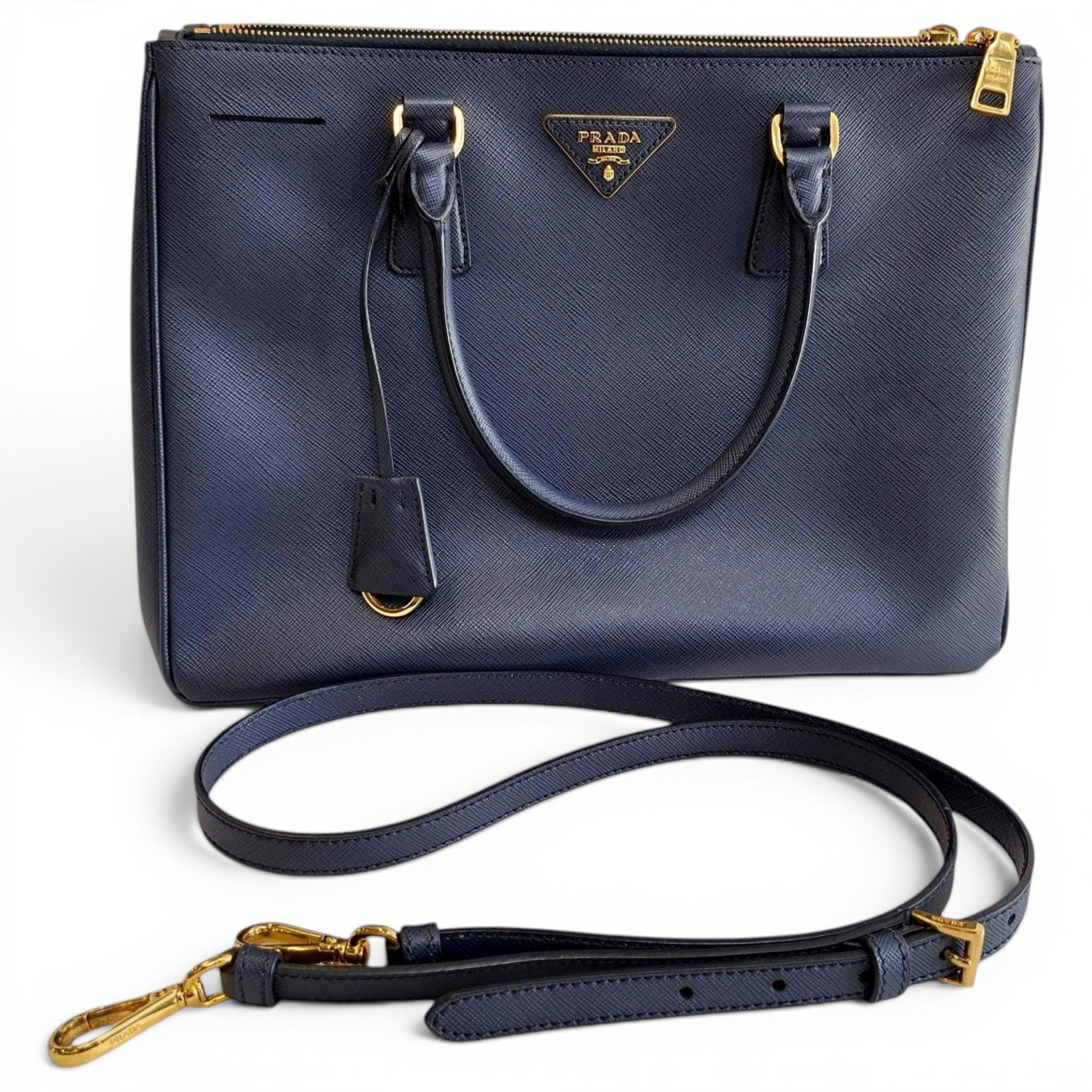 Galleria leather handbag
