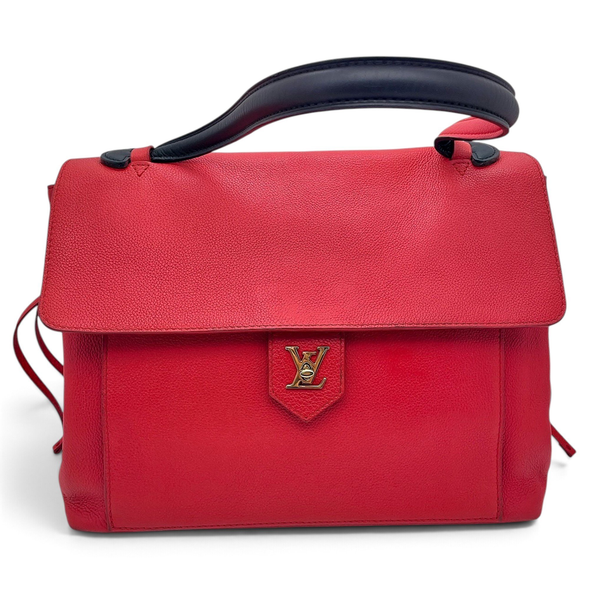 Lockme leather handbag