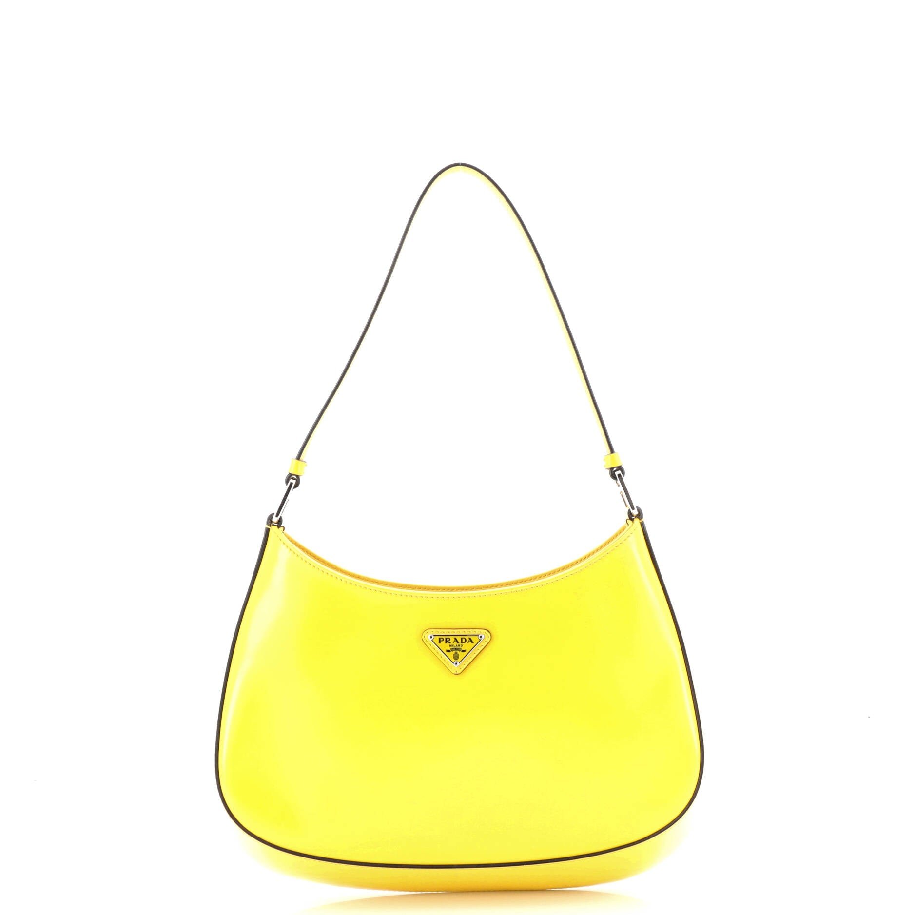 Prada Cleo Shoulder Bag Spazzolato Leather Medium