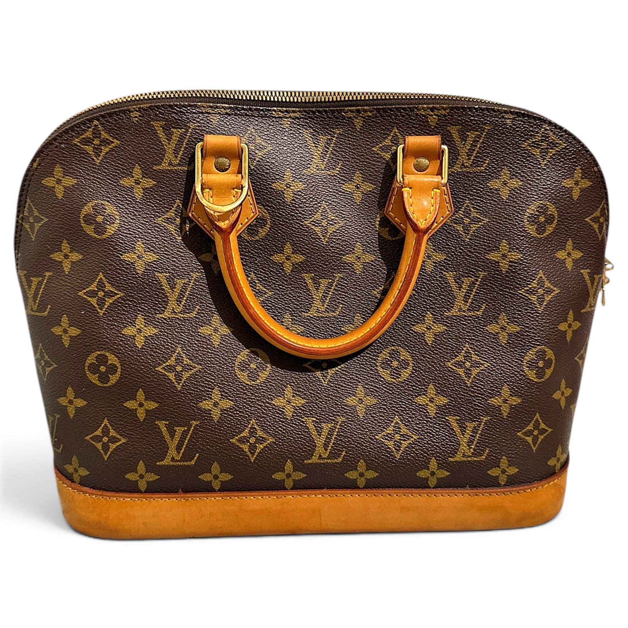Alma leather handbag