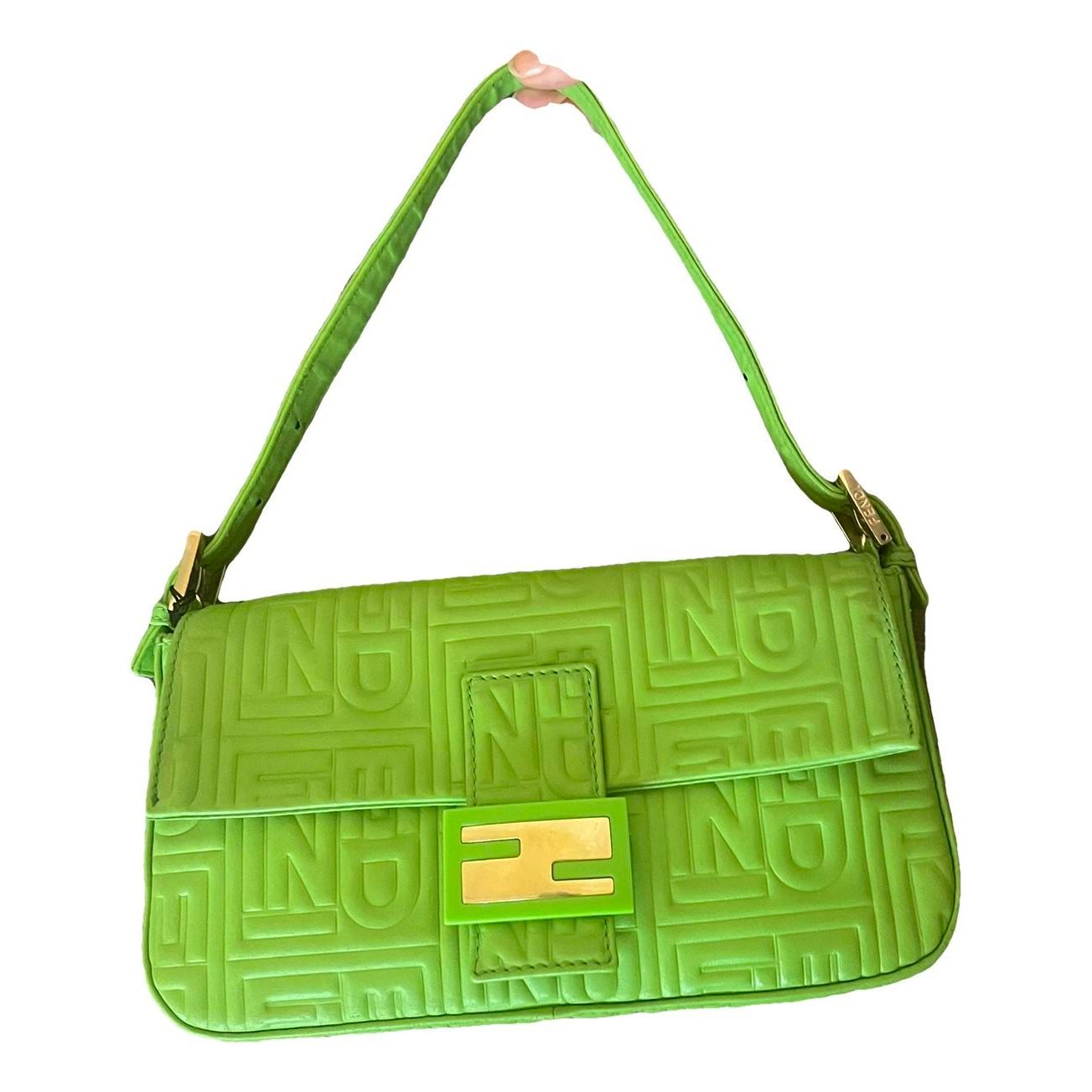 Baguette 1997 Re-Edition leather handbag