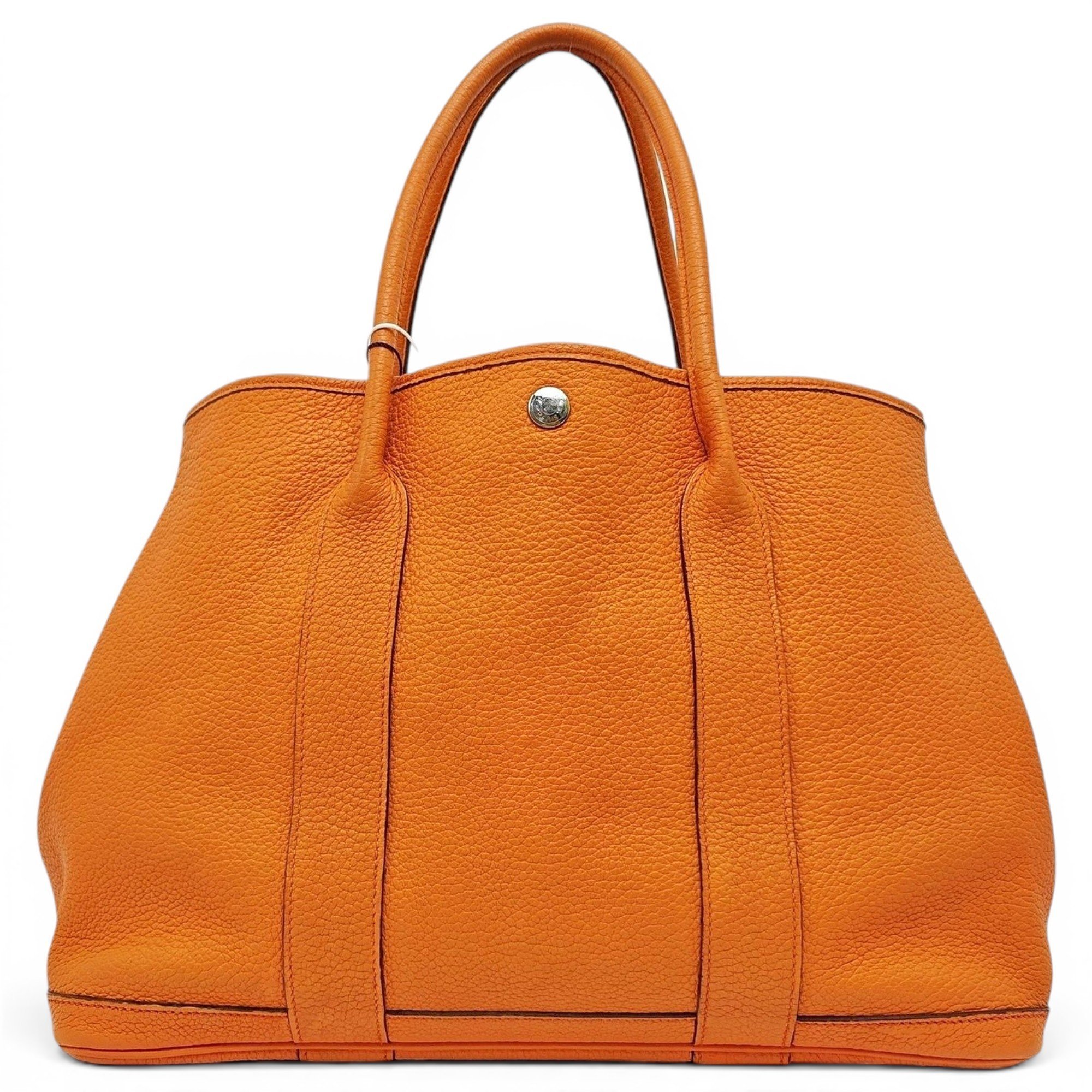 Garden Party leather handbag