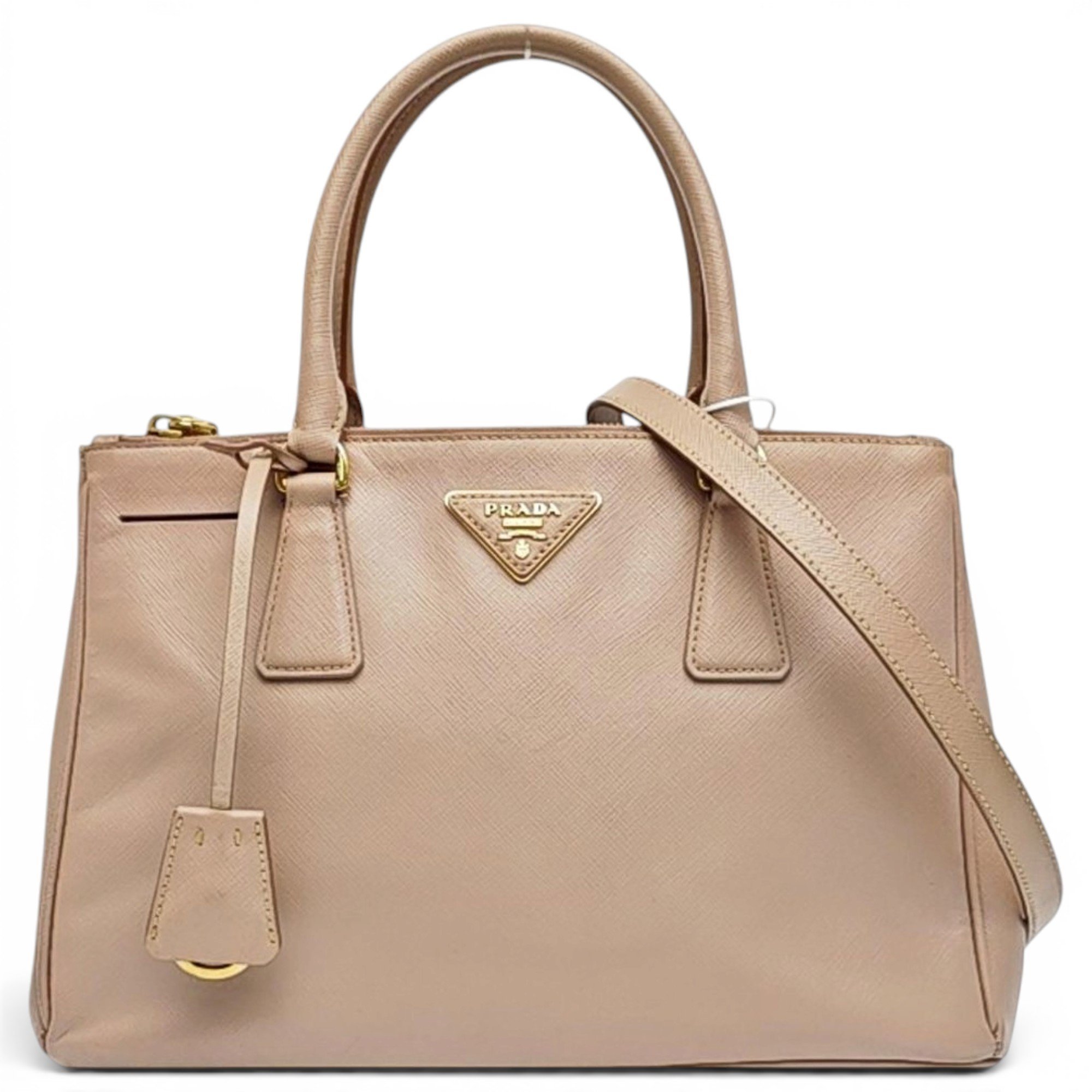 Galleria leather handbag
